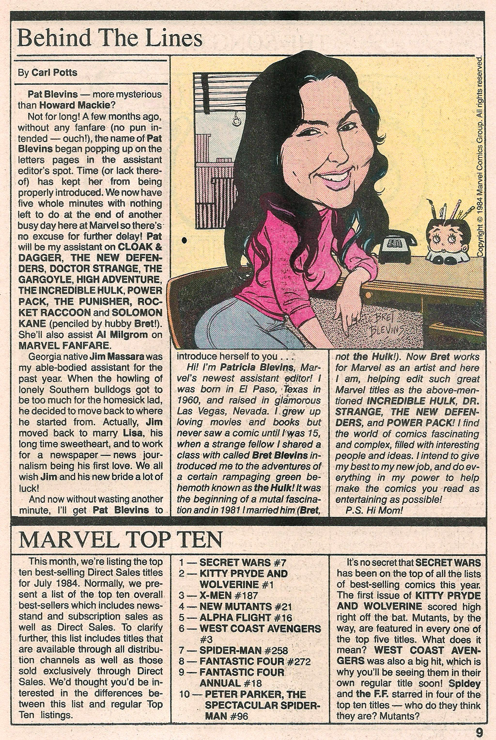 Read online Marvel Age comic -  Issue #24 - 11