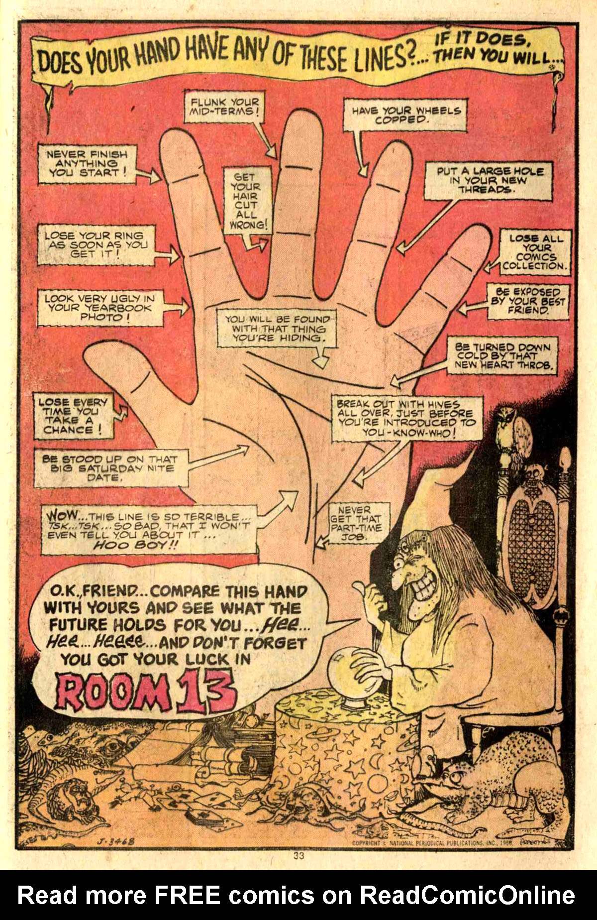 Read online House of Mystery (1951) comic -  Issue #225 - 32