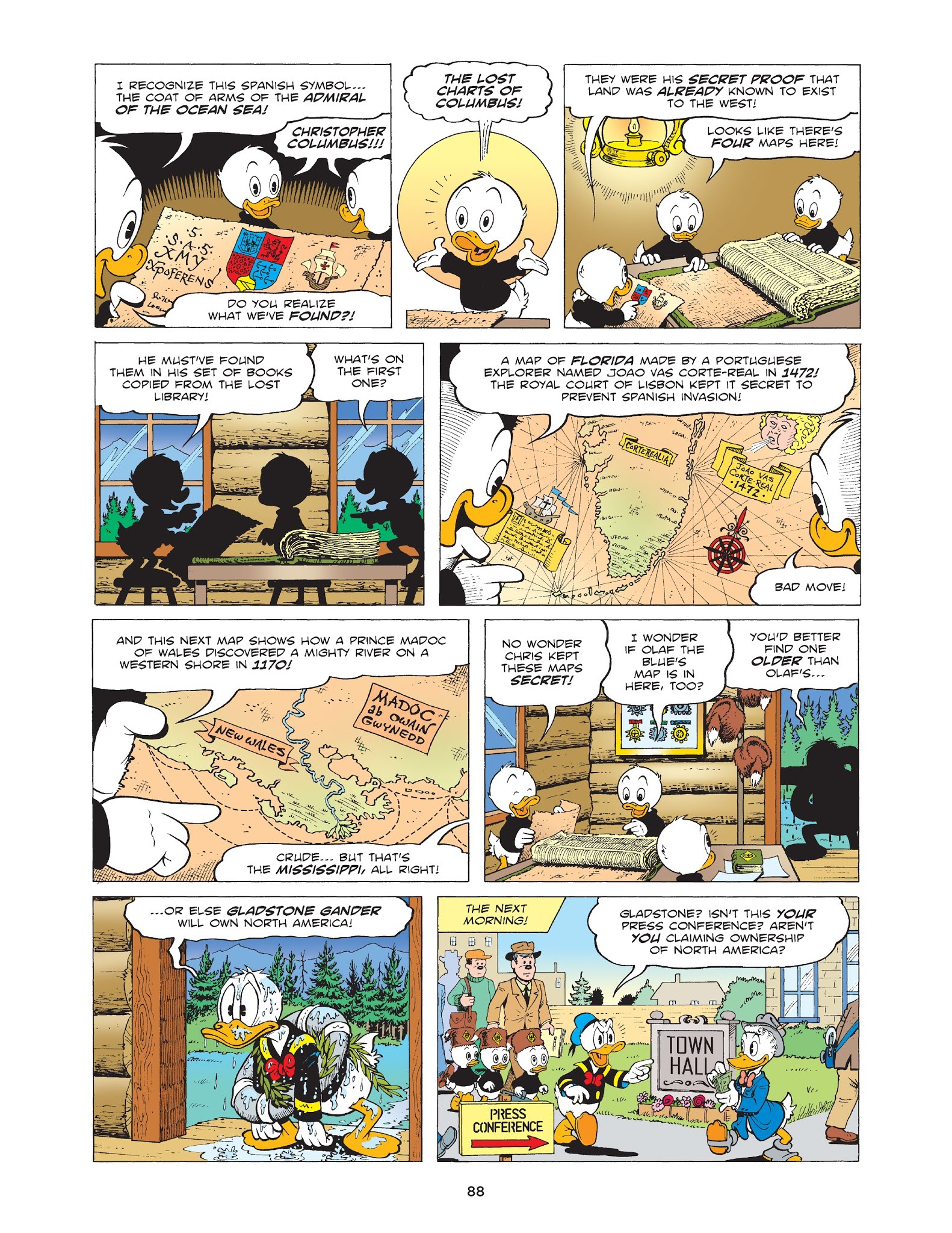 Read online Walt Disney Uncle Scrooge and Donald Duck: The Don Rosa Library comic -  Issue # TPB 6 (Part 1) - 89