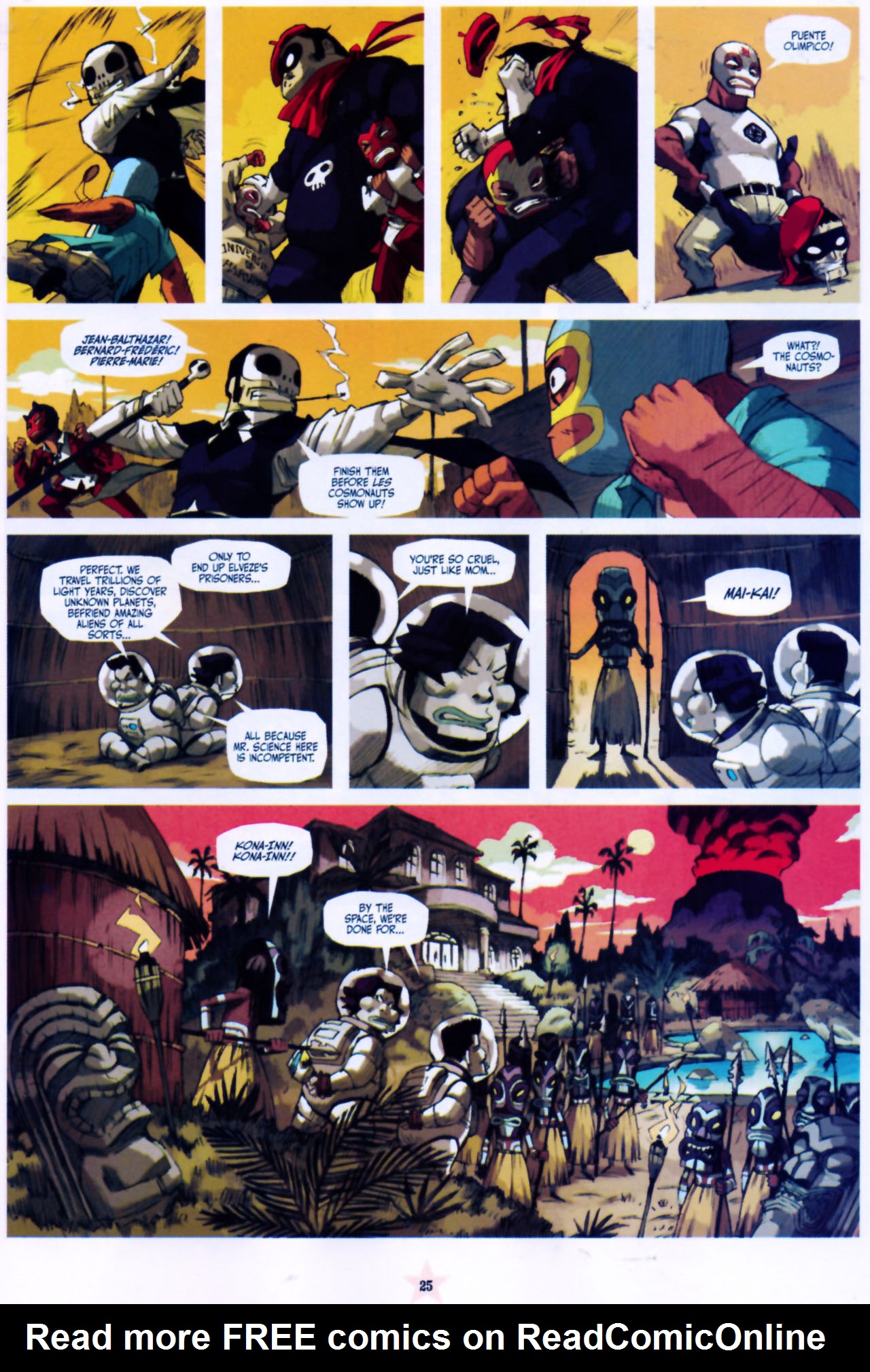 Read online Lucha Libre comic -  Issue #1 - 23