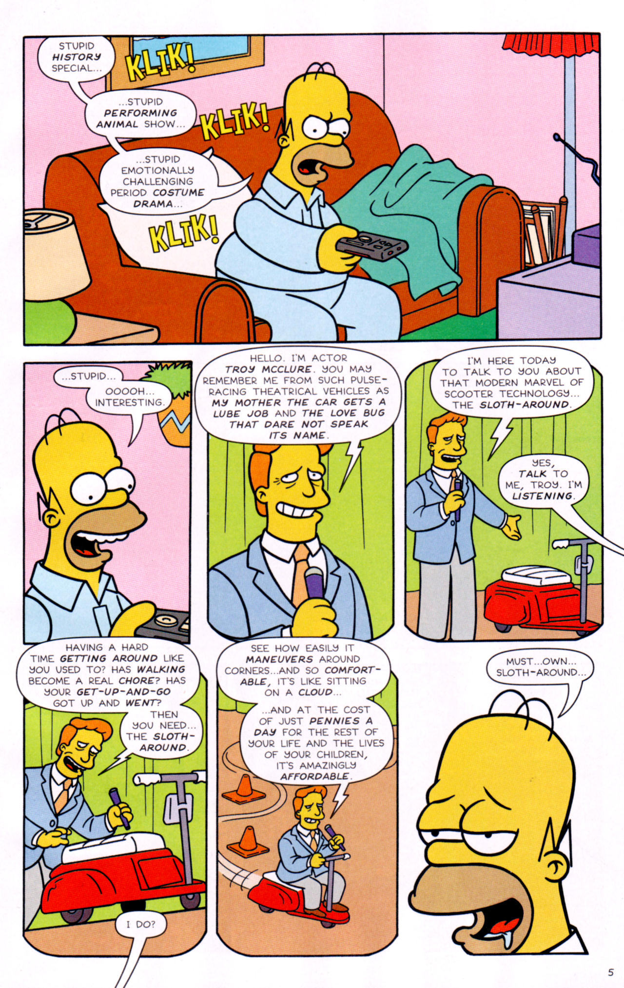 Read online Simpsons Comics comic -  Issue #129 - 6