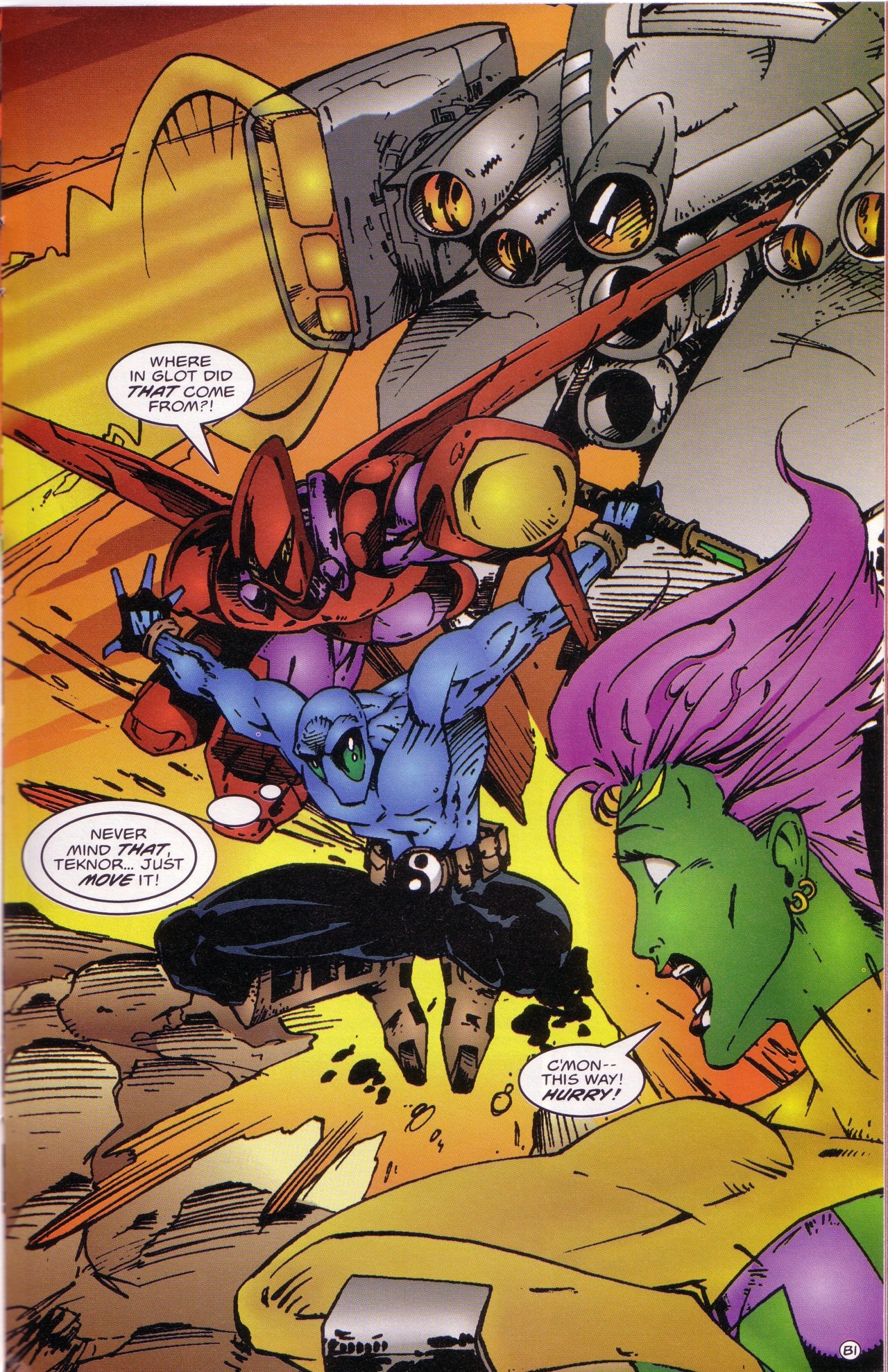Read online Zen Intergalactic Ninja Color comic -  Issue #5 - 21