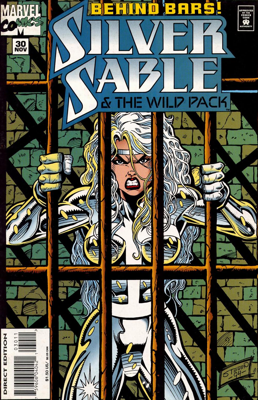 Read online Silver Sable and the Wild Pack comic -  Issue #30 - 1