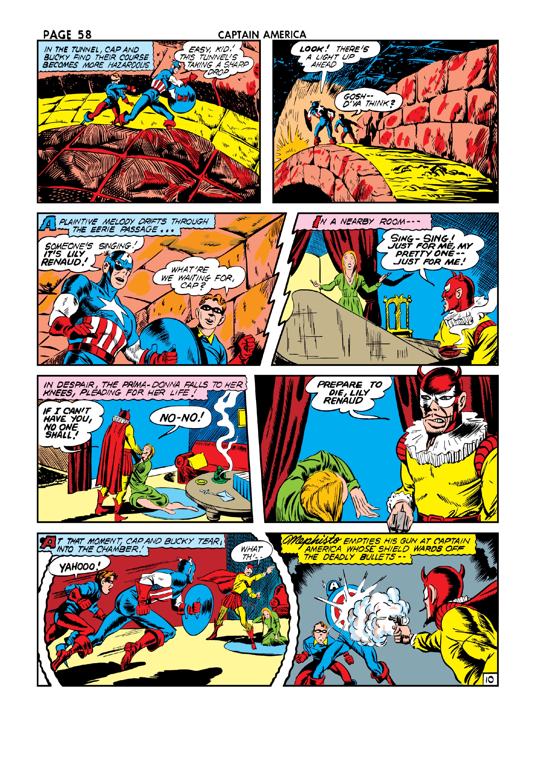 Read online Marvel Masterworks: Golden Age Captain America comic -  Issue # TPB 3 (Part 2) - 99