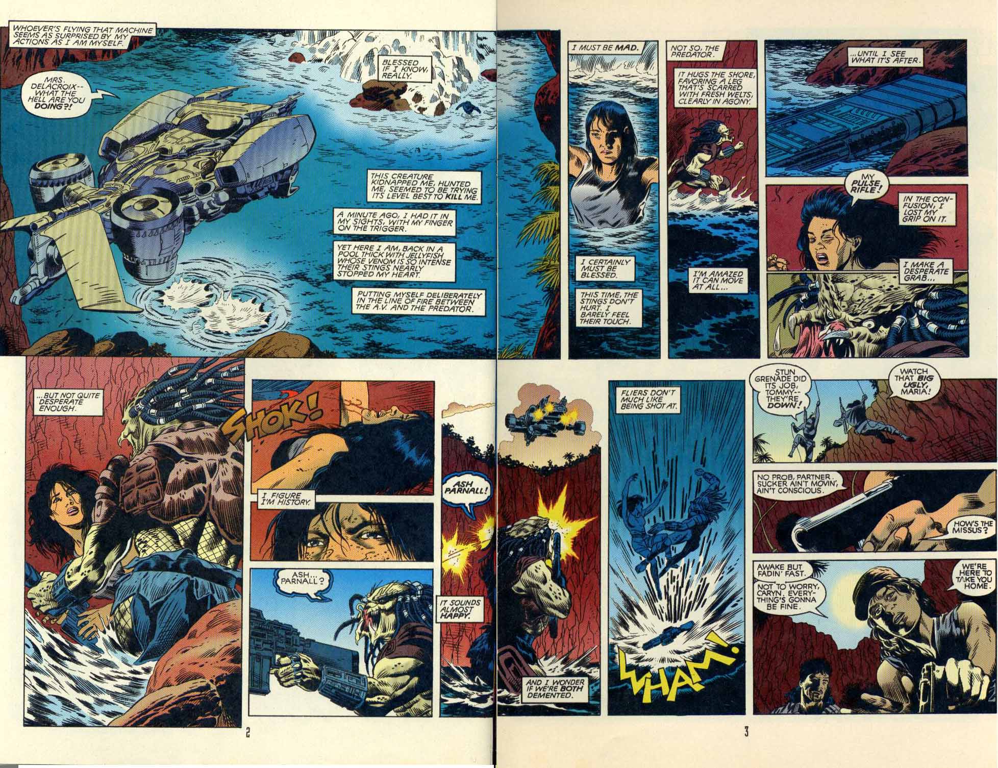 Read online Aliens/Predator: The Deadliest of the Species comic -  Issue #3 - 3