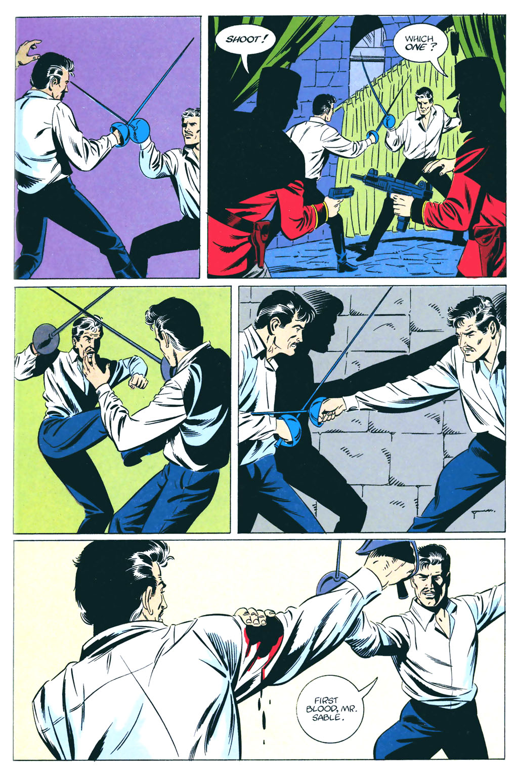 Read online Jon Sable, Freelance comic -  Issue #49 - 25