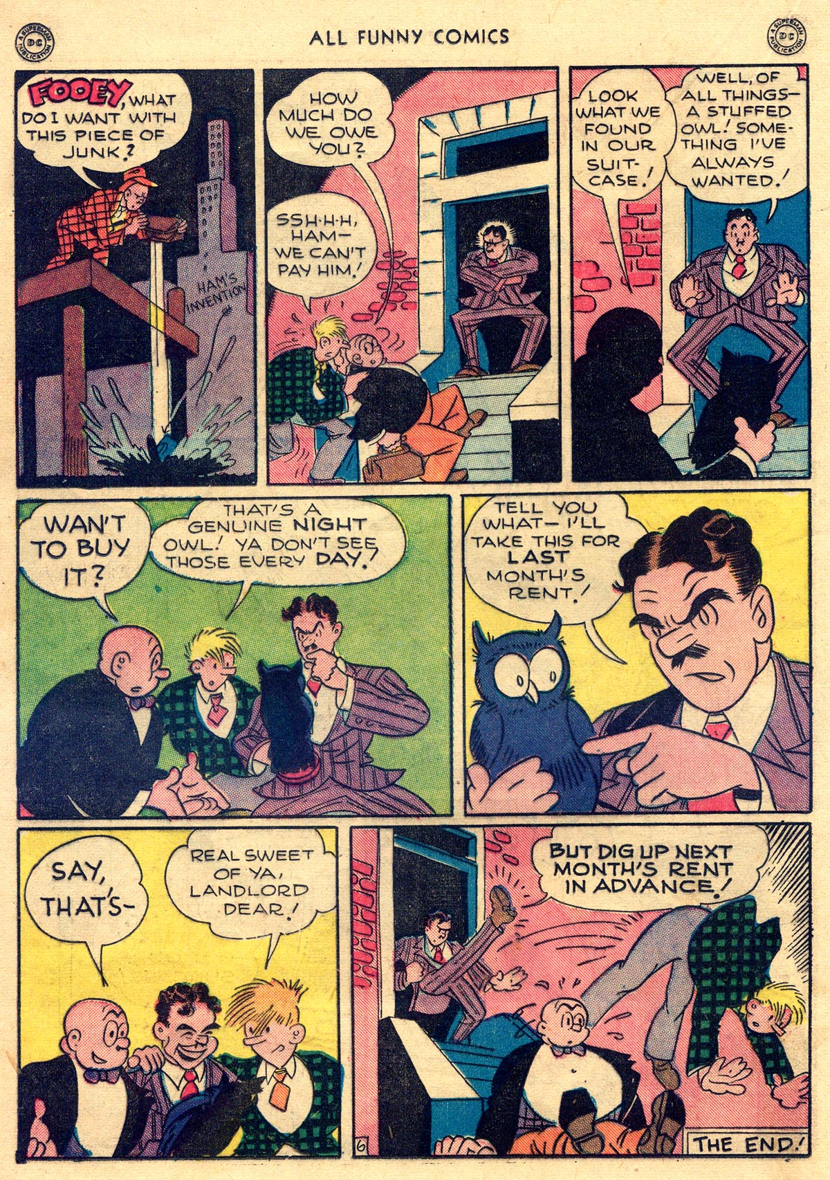 Read online All Funny Comics comic -  Issue #9 - 28