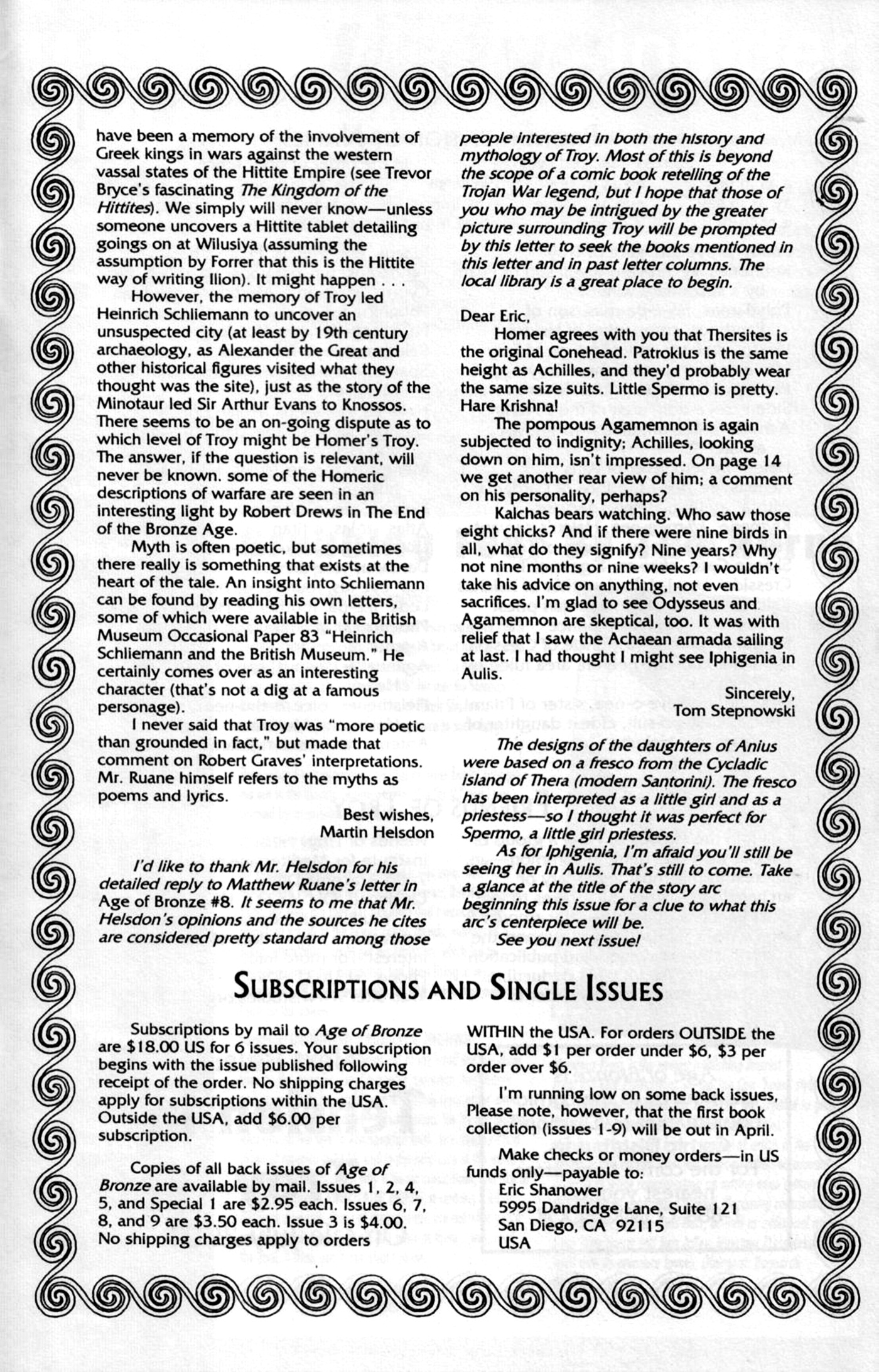 Read online Age of Bronze comic -  Issue #10 - 25