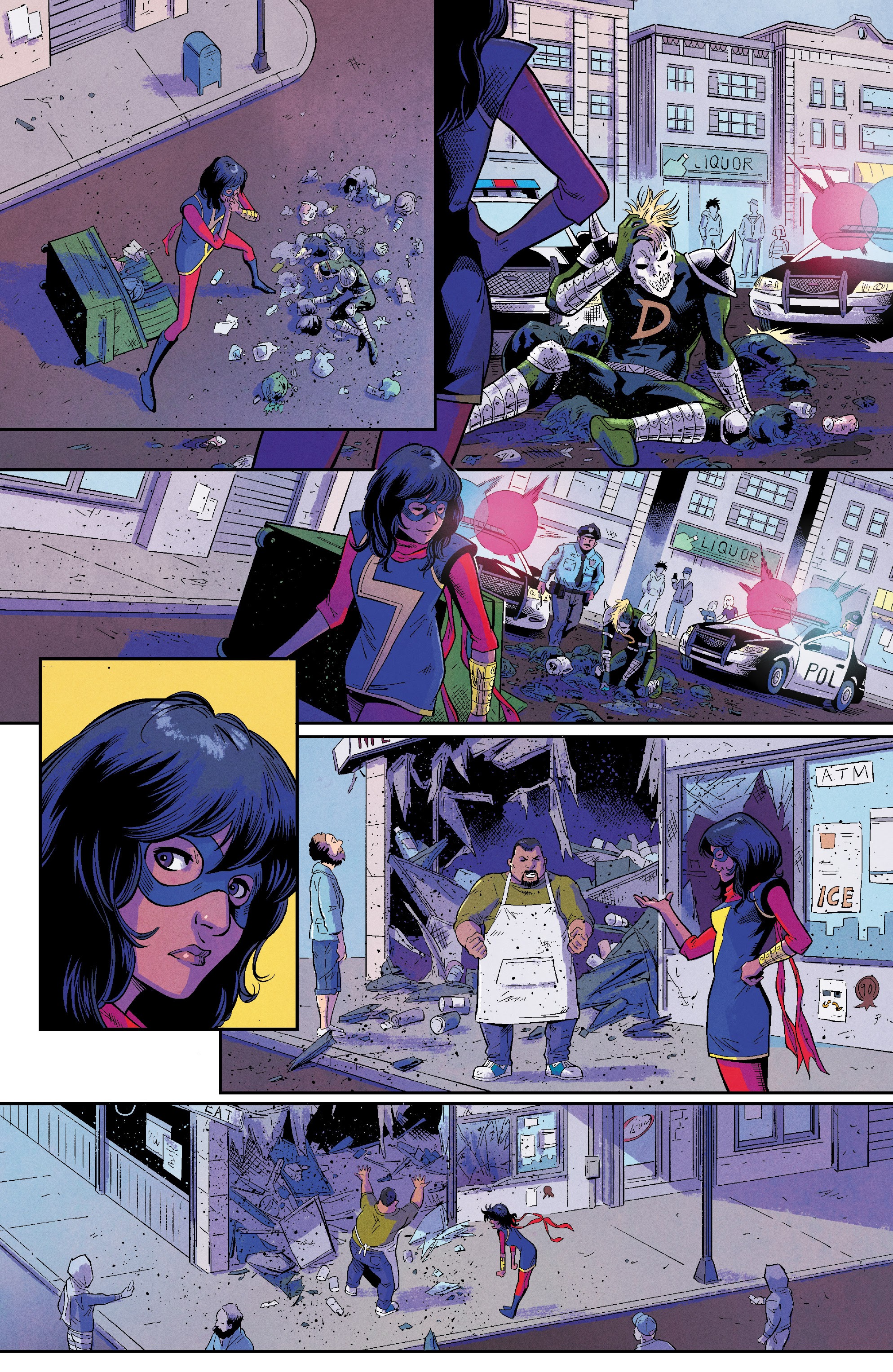 Read online Magnificent Ms. Marvel comic -  Issue # _Director 's Cut - 63