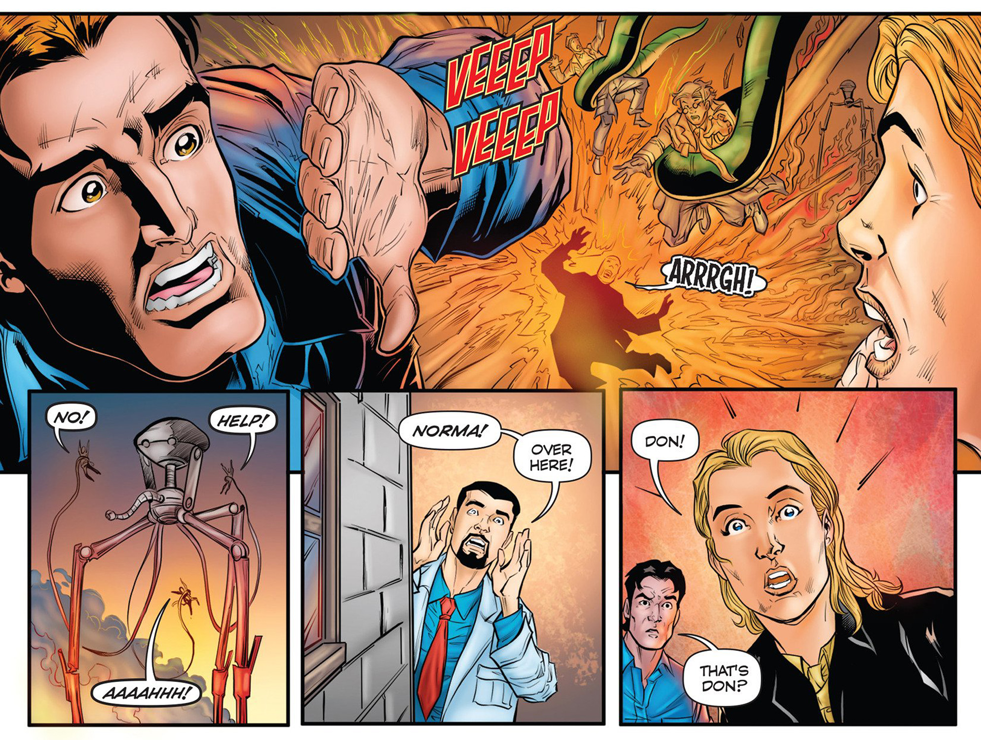 Read online Evil Dead 2: Revenge of the Martians comic -  Issue #2 - 5