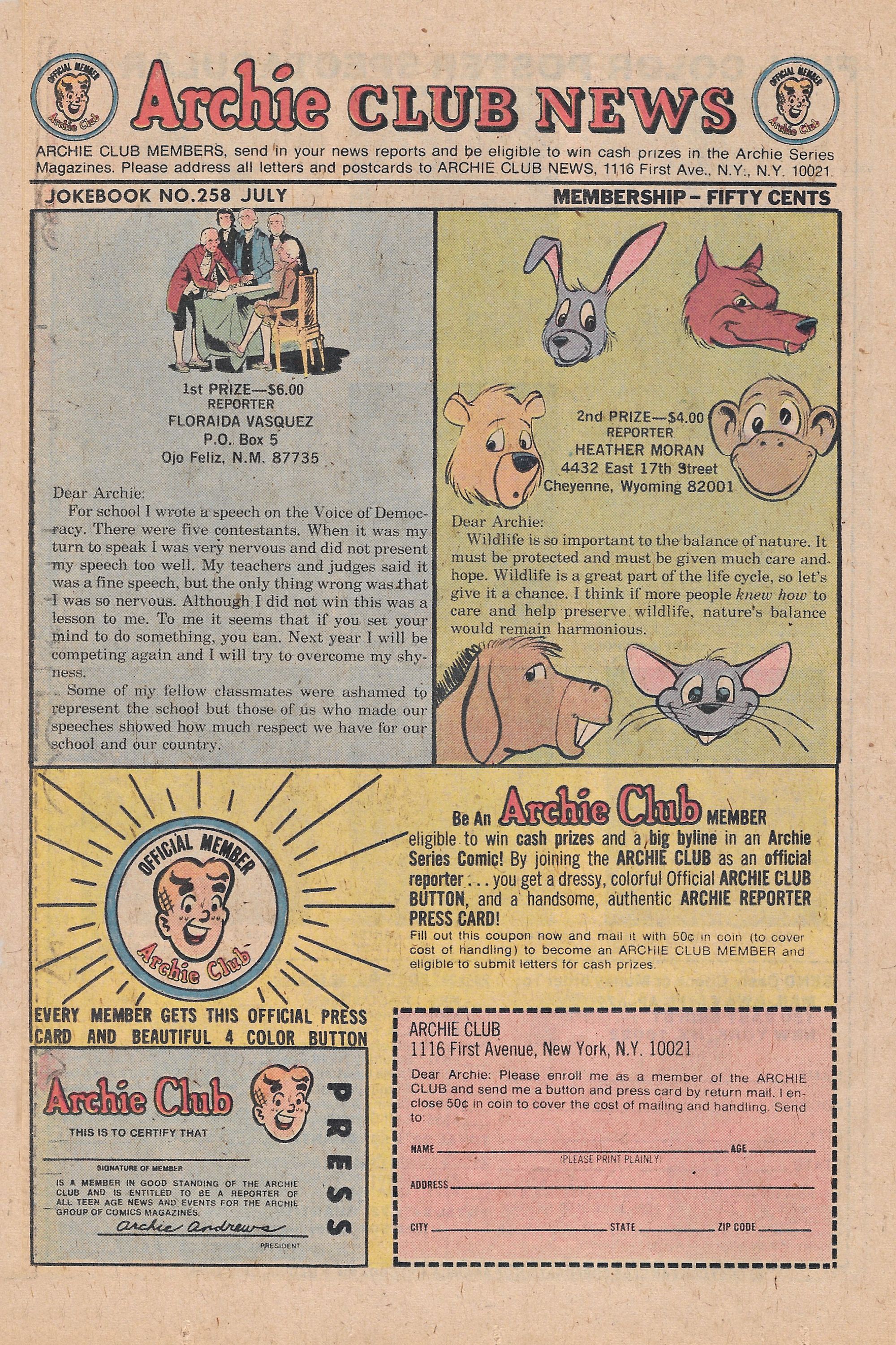 Read online Archie's Joke Book Magazine comic -  Issue #258 - 26