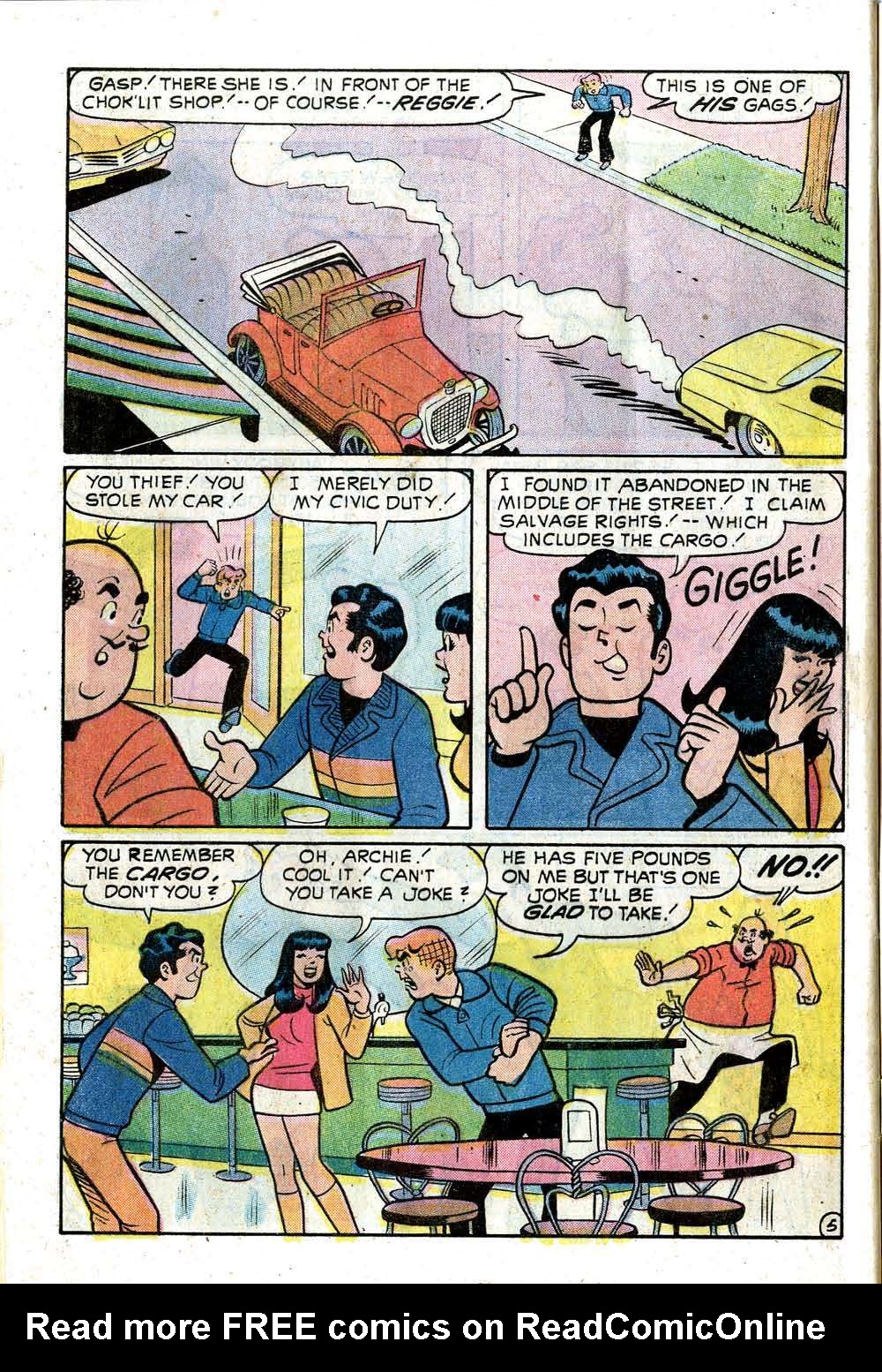 Read online Archie (1960) comic -  Issue #219 - 32