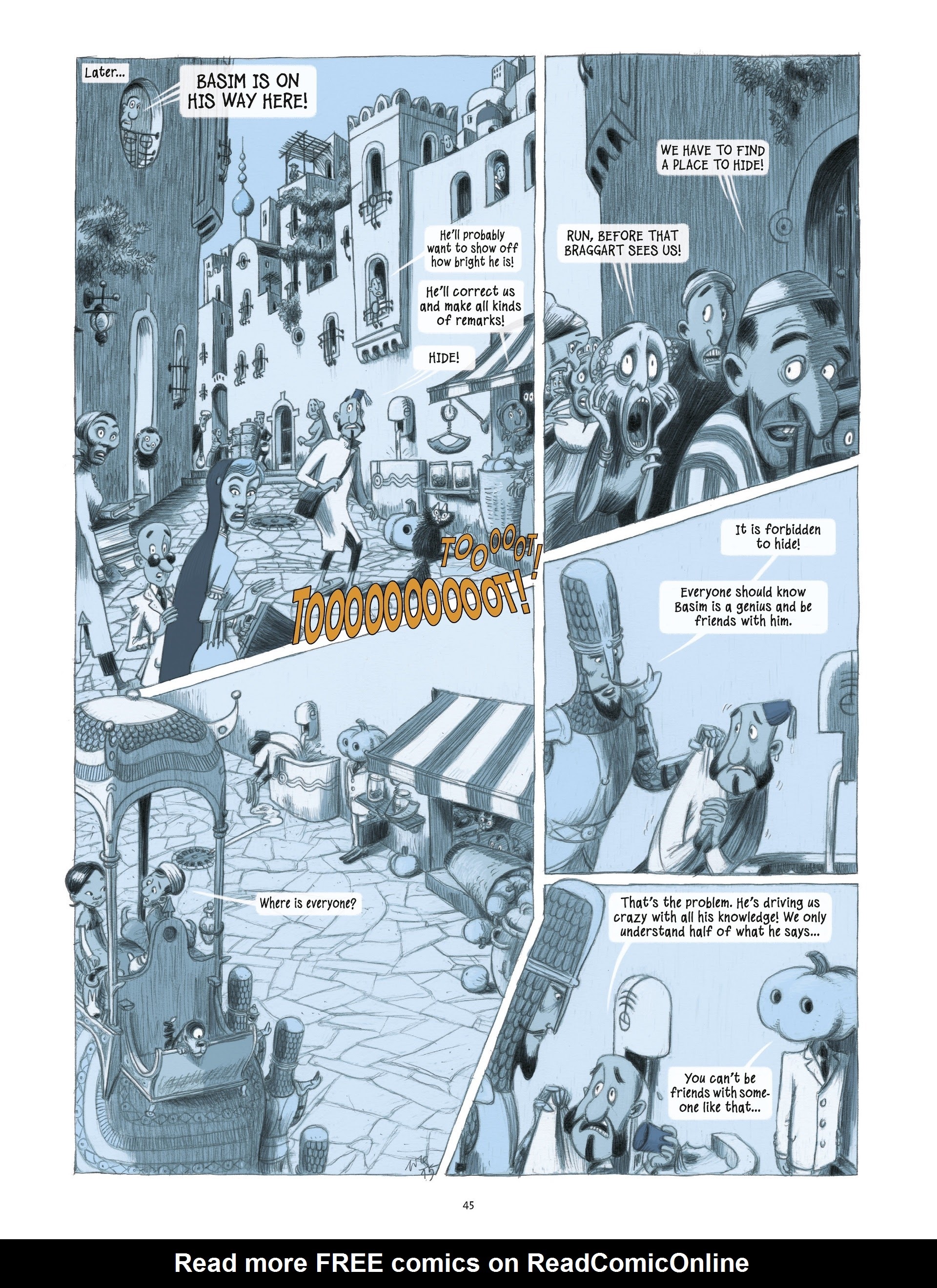 Read online Ayak & Por comic -  Issue #1 - 45