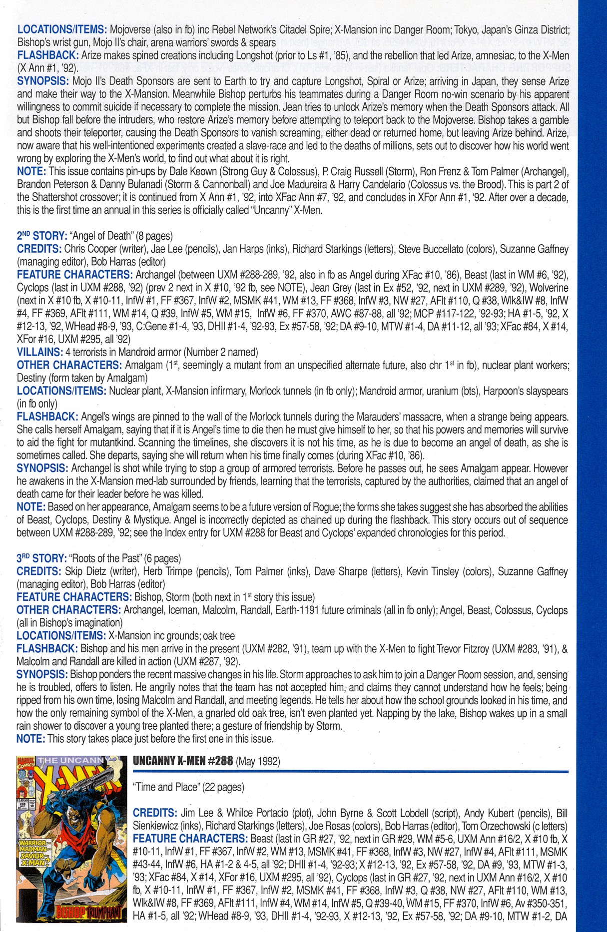 Read online Official Index to the Marvel Universe comic -  Issue #7 - 57