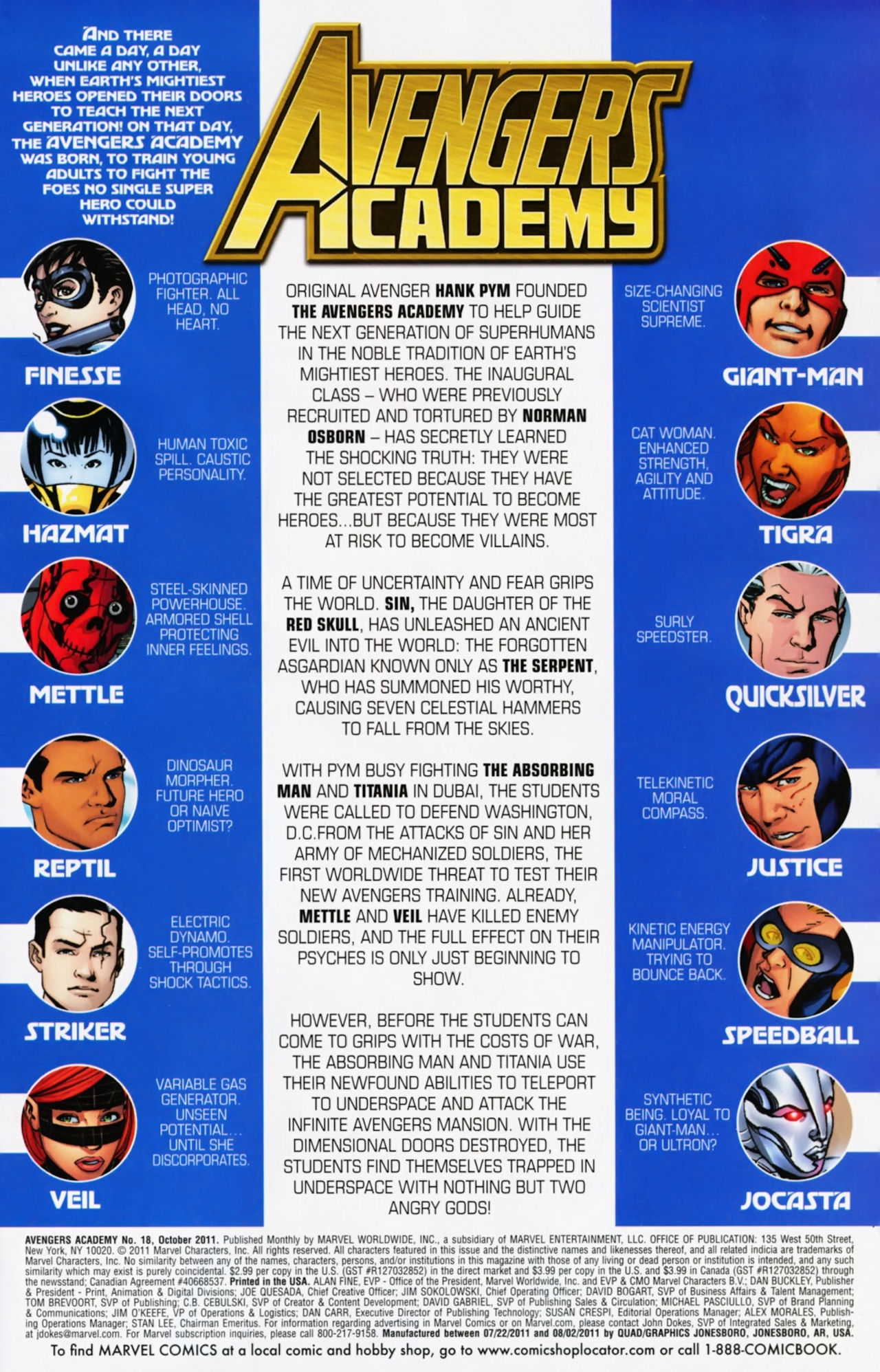 Read online Avengers Academy comic -  Issue #18 - 3
