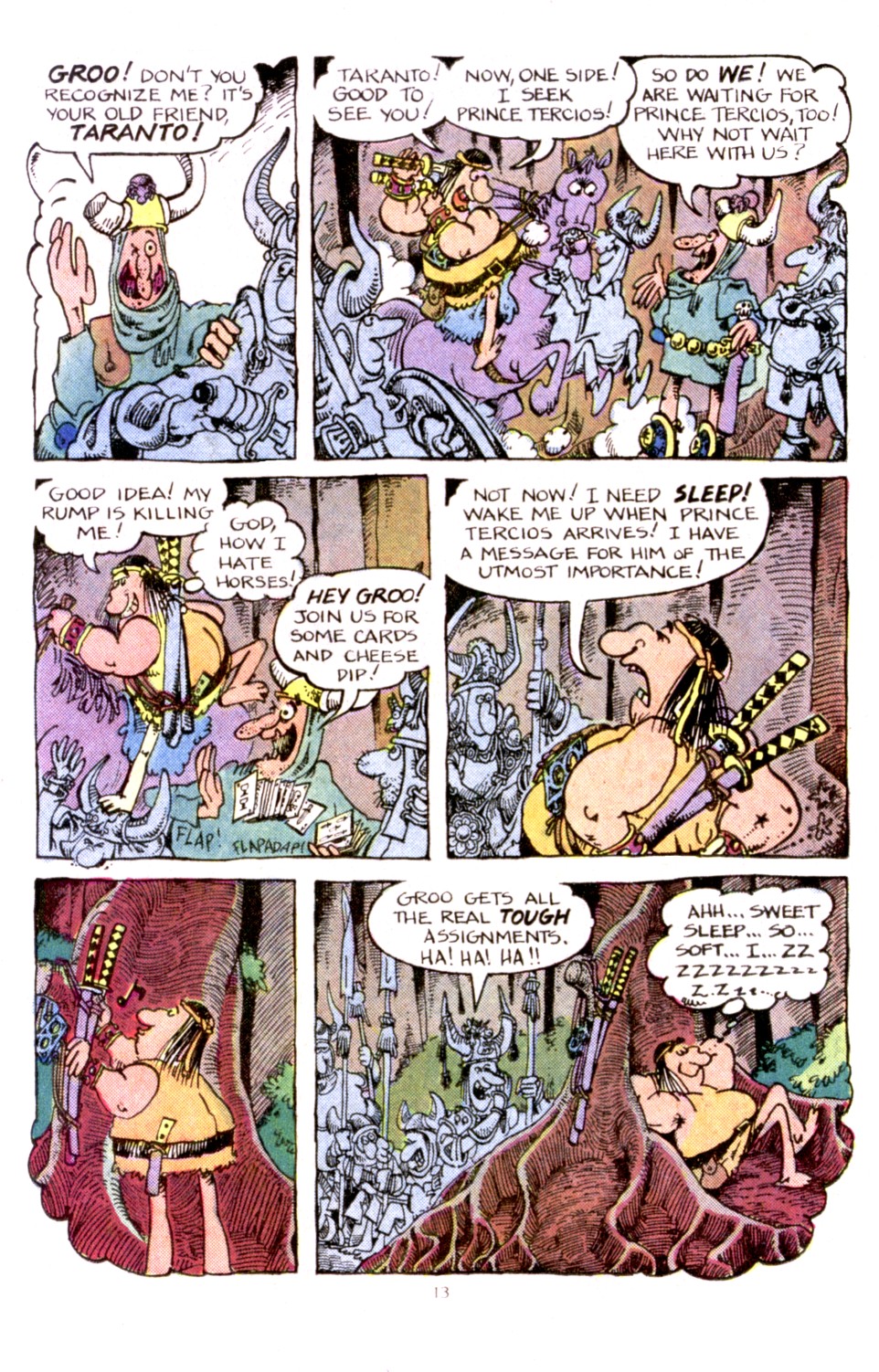 Read online Groo the Wanderer comic -  Issue #1 - 13