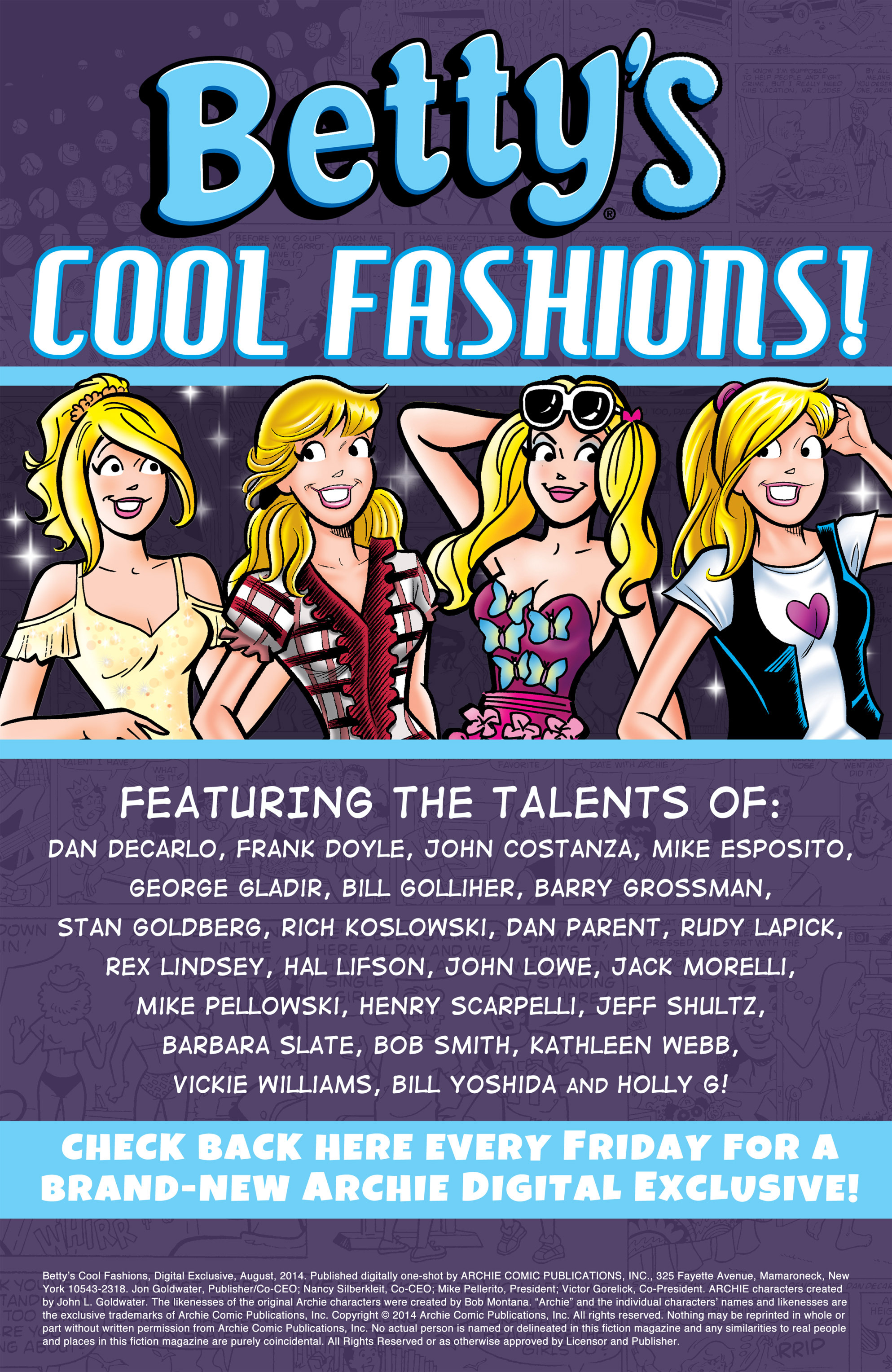 Read online Betty's Cool Fashions comic -  Issue # TPB - 2