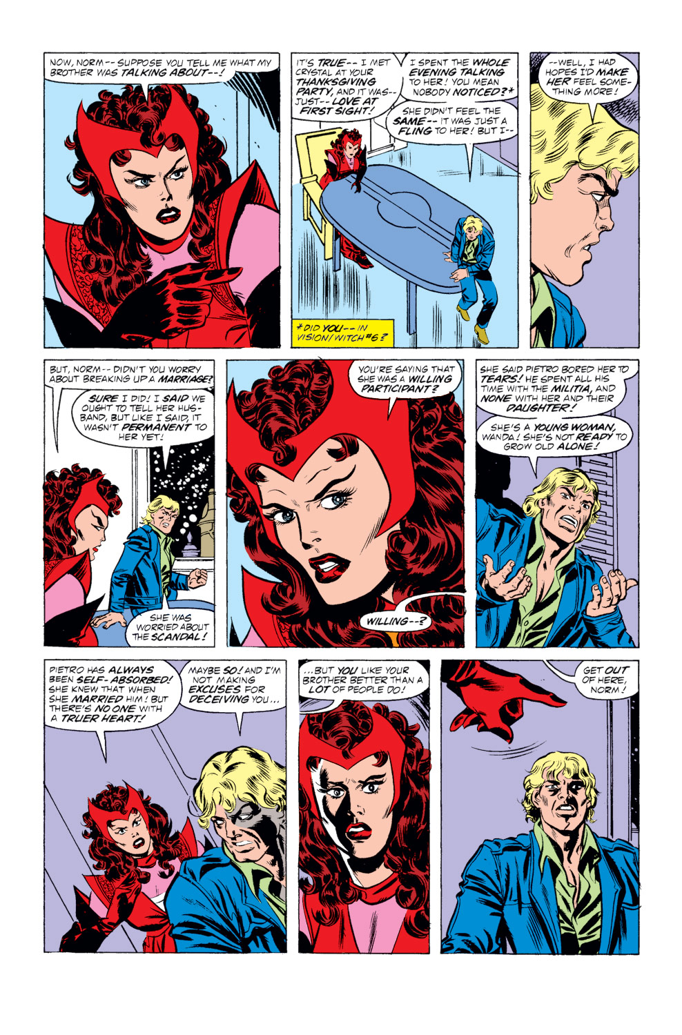 Vision And The Scarlet Witch V2 10, Read Vision And The Scarlet Witch V2  10 comic online in high quality. Website to search, classify, summarize,  and evaluate comics.