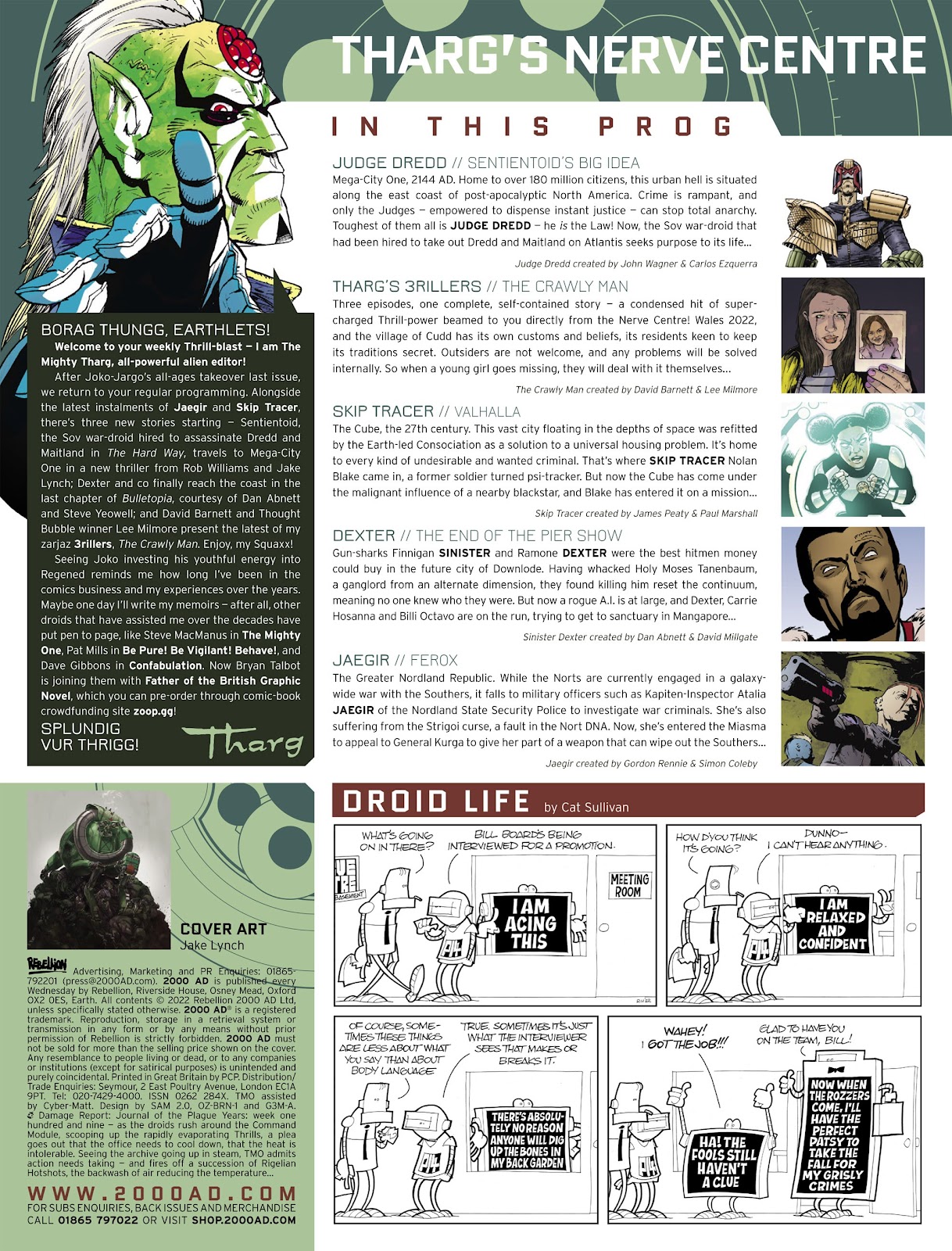 2000 AD issue 2297 - Page 2
