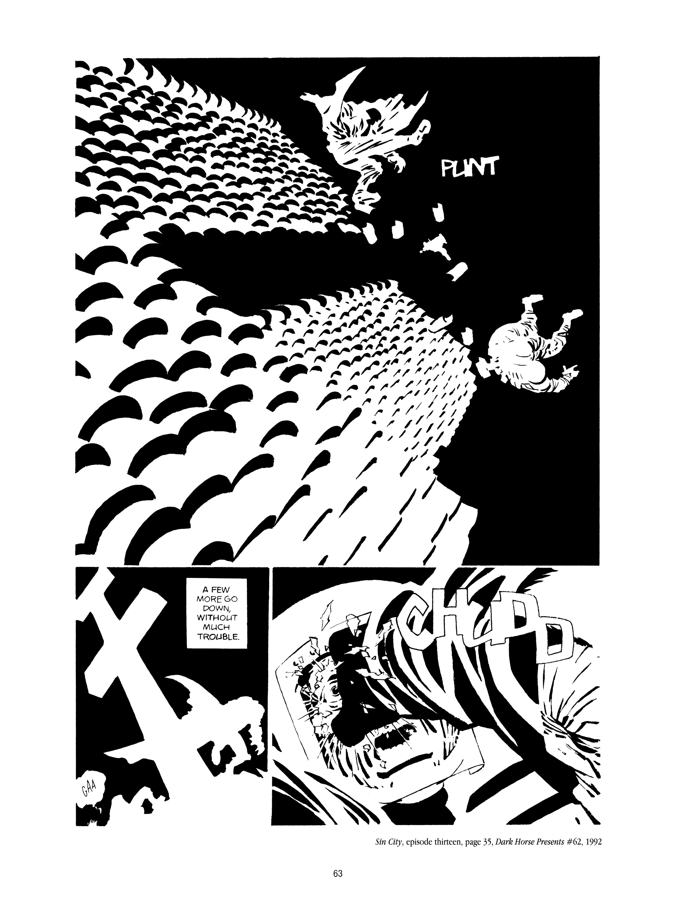 Read online Frank Miller: The Art of Sin City comic -  Issue # TPB - 68