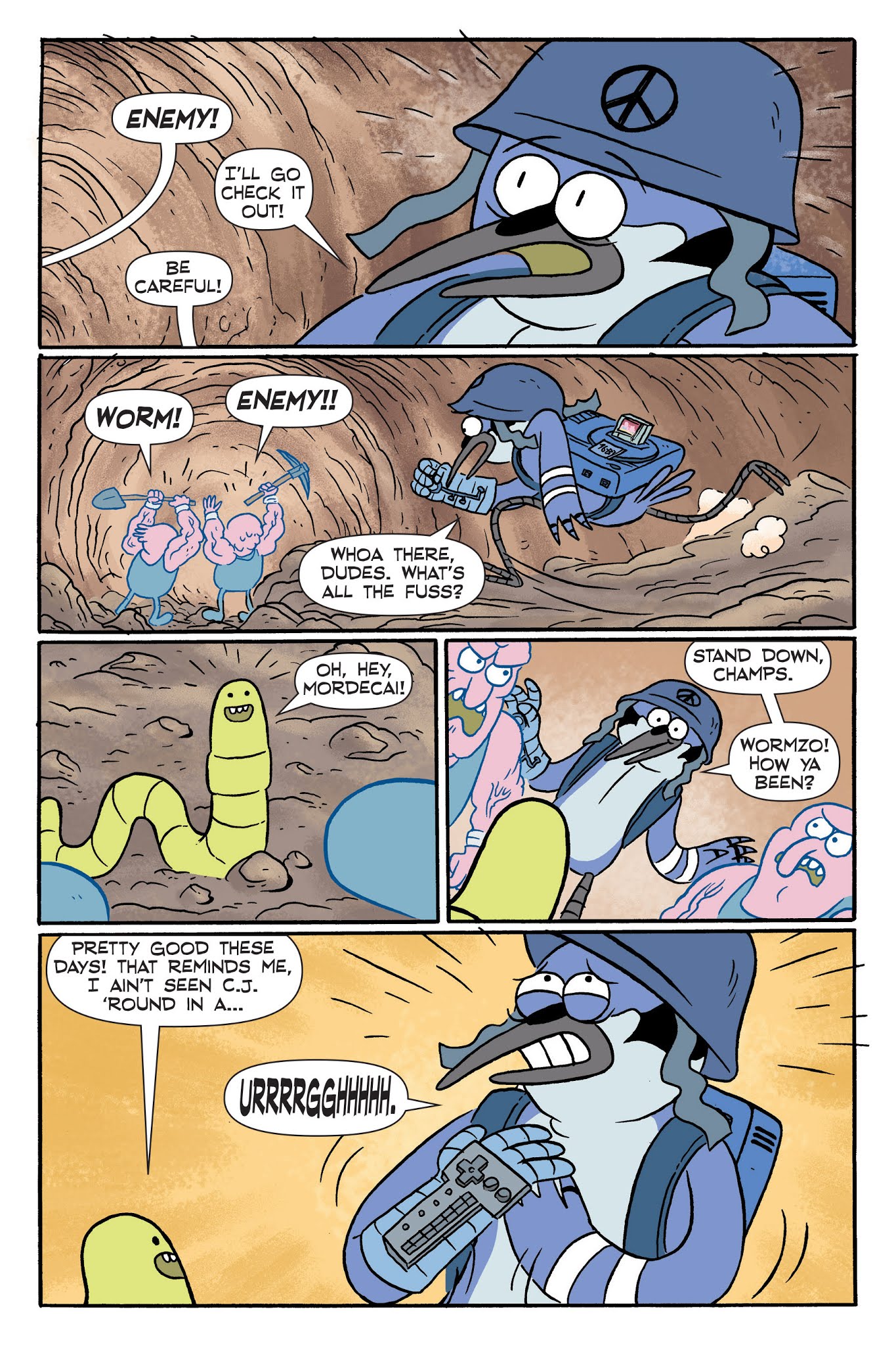 Read online Regular Show: A Clash of Consoles comic -  Issue # TPB (Part 1) - 85