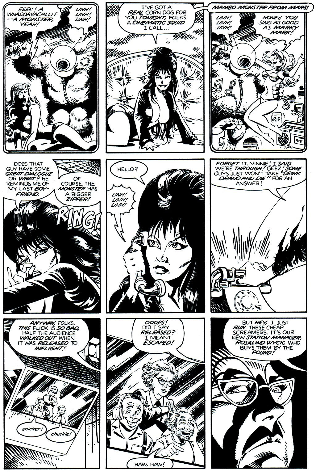 Read online Elvira, Mistress of the Dark comic -  Issue #1 - 7