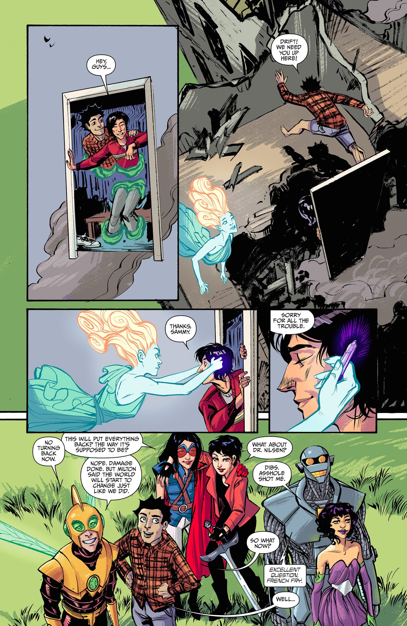 Read online The Pantheon Project comic -  Issue #4 - 23