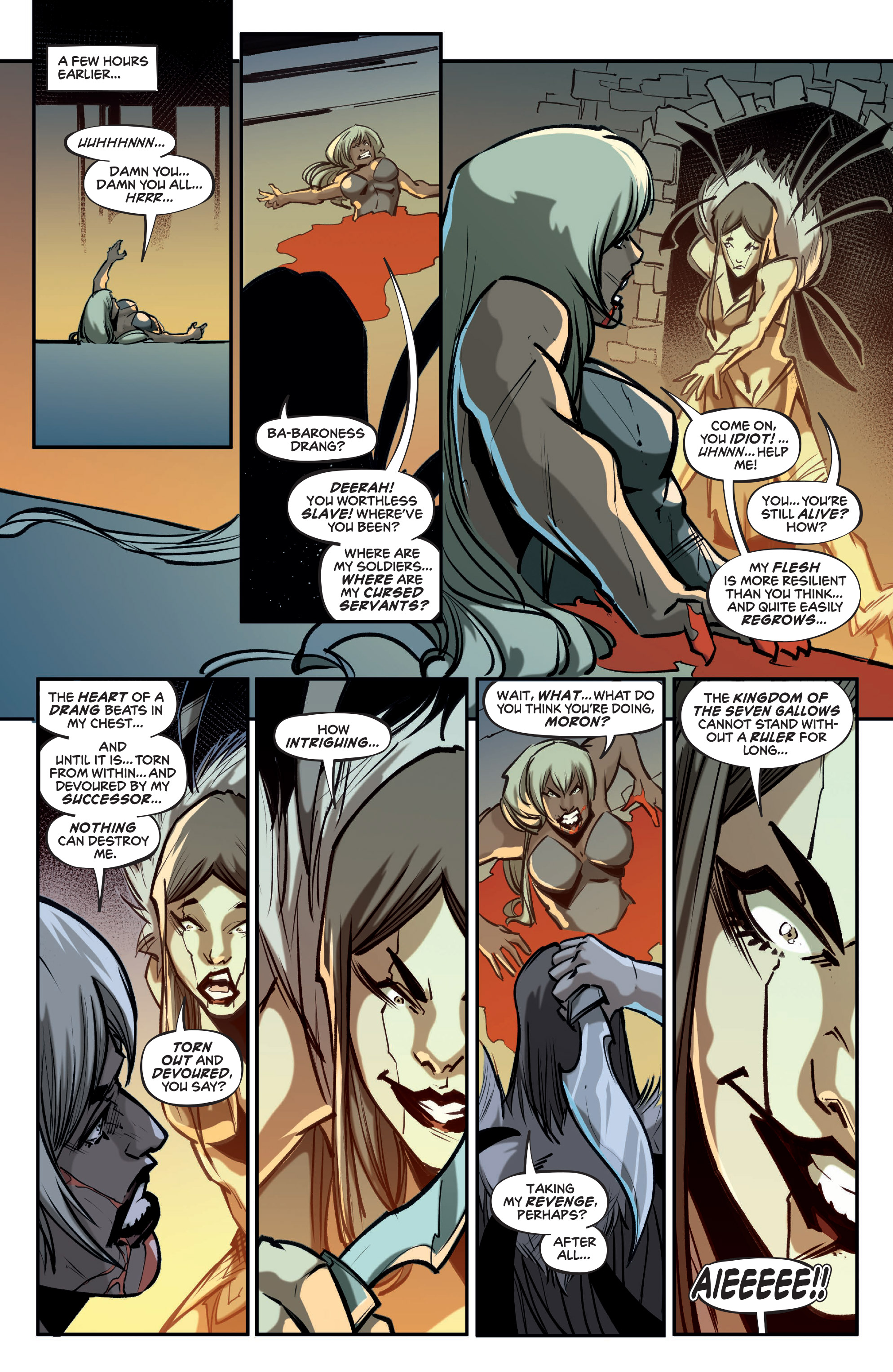 Read online Red Sonja (2021) comic -  Issue #8 - 12