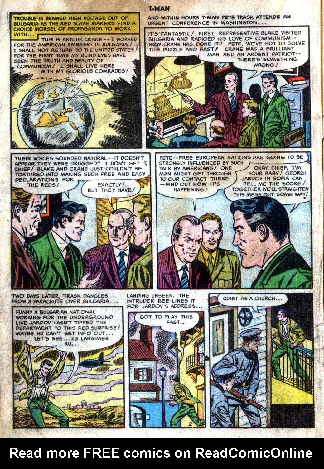 Read online T-Man: World Wide Trouble Shooter comic -  Issue #13 - 4