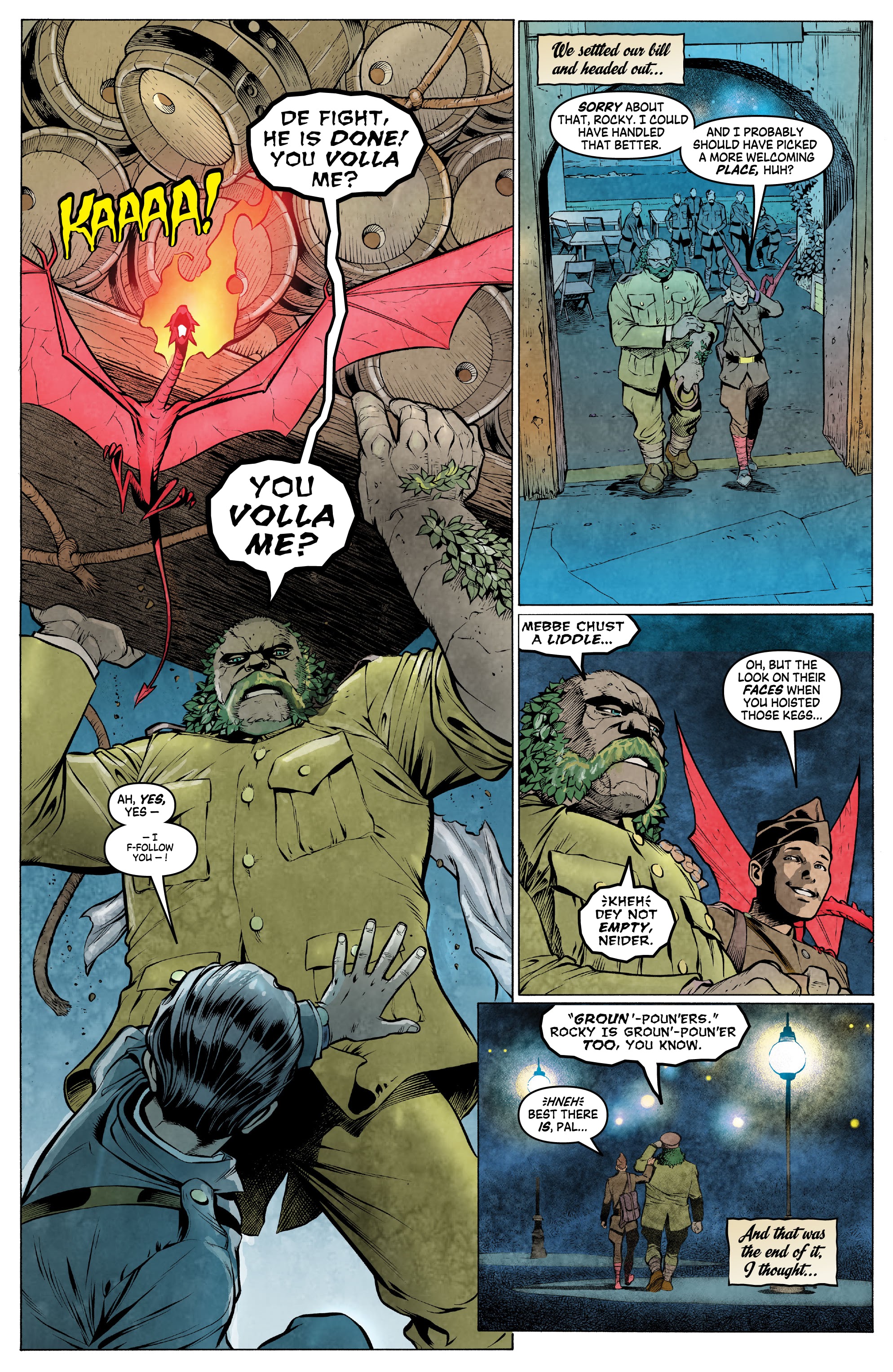 Read online Arrowsmith: Behind Enemy Lines comic -  Issue #1 - 18