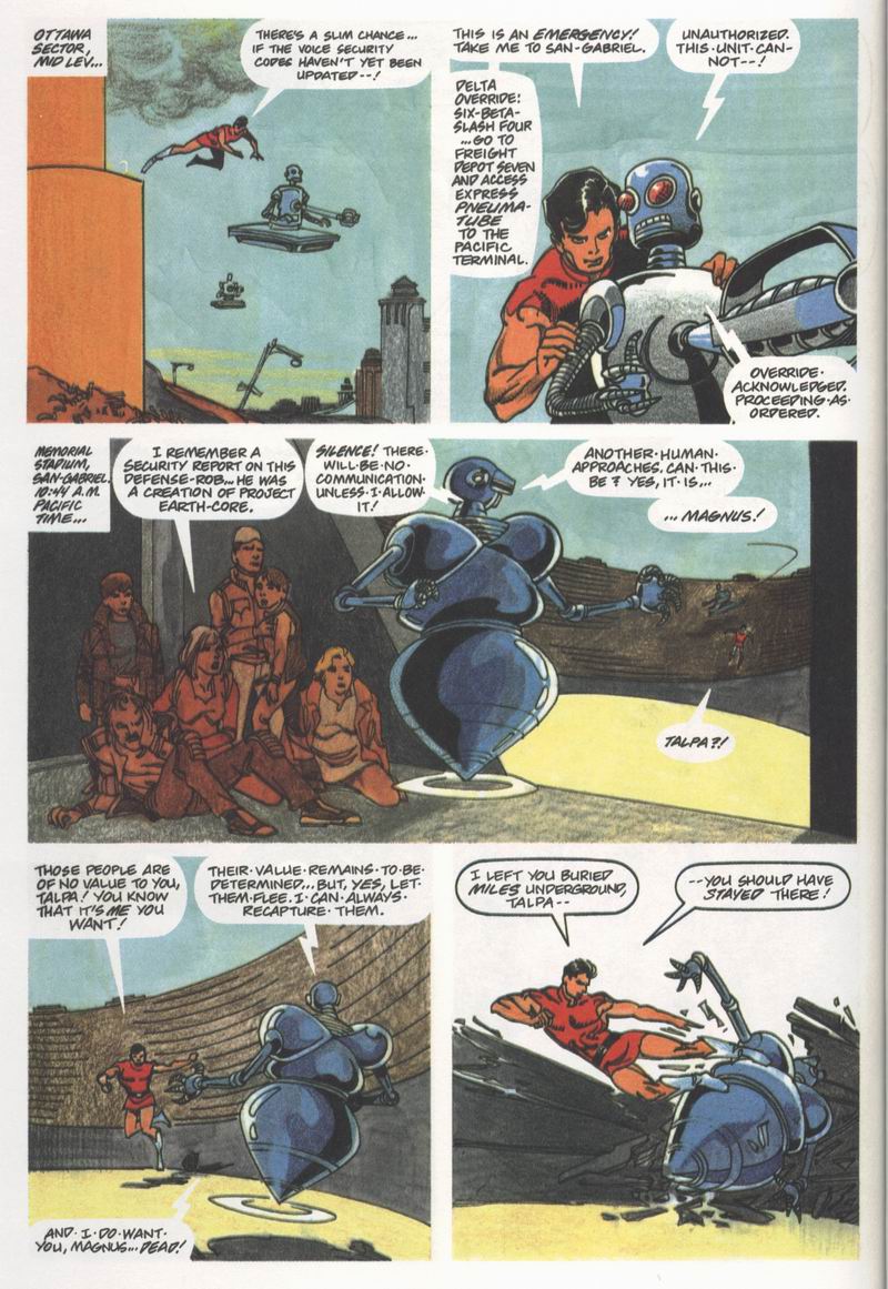 Read online Magnus Robot Fighter (1991) comic -  Issue #15 - 21