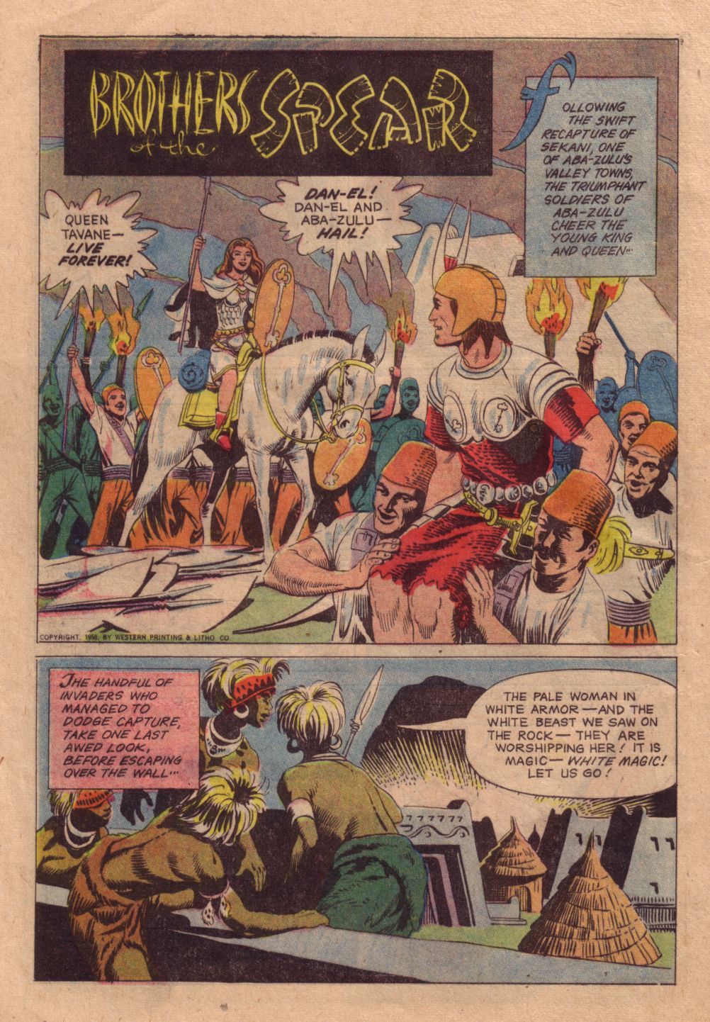 Read online Tarzan (1948) comic -  Issue #106 - 28