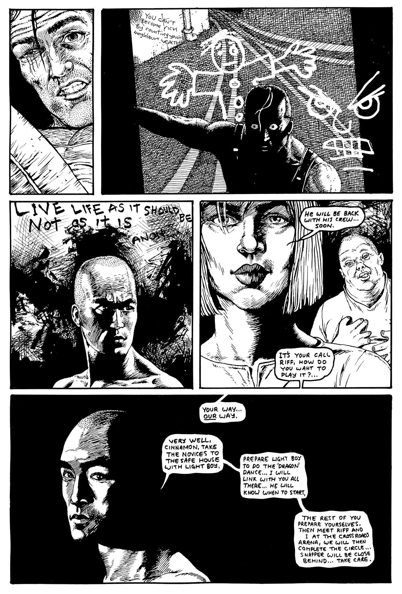 Read online Andrew Vachss' Underground comic -  Issue #3 - 38