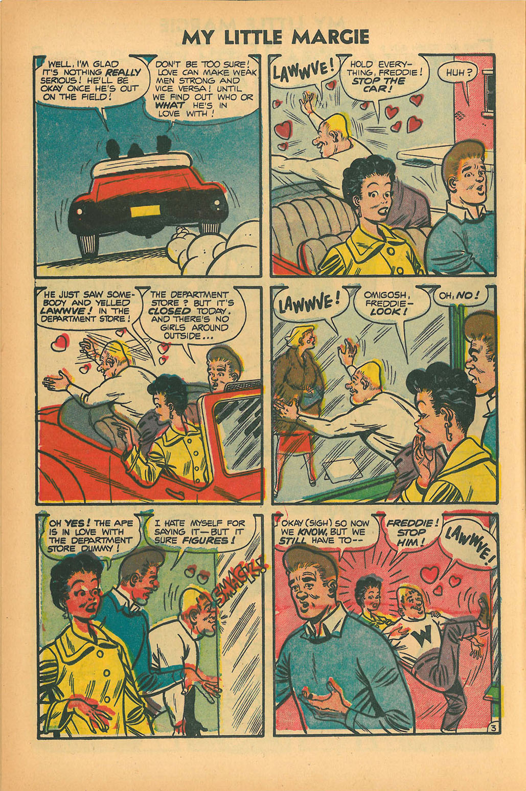 Read online My Little Margie (1954) comic -  Issue #6 - 12