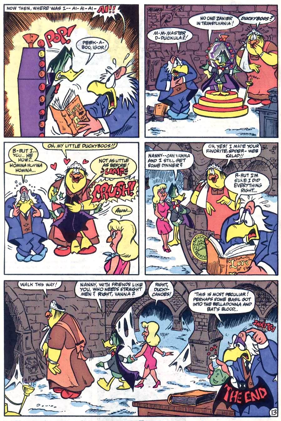 Read online Count Duckula comic -  Issue #13 - 14