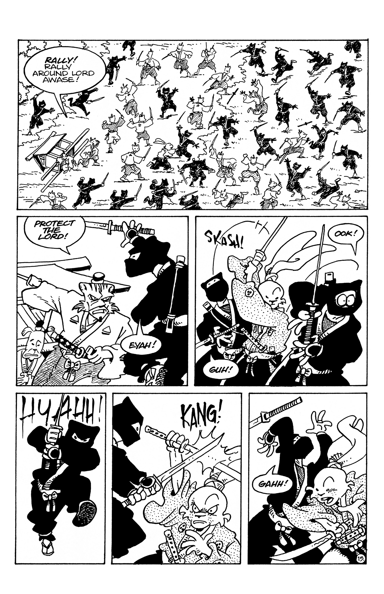 Read online Usagi Yojimbo (1996) comic -  Issue #115 - 17