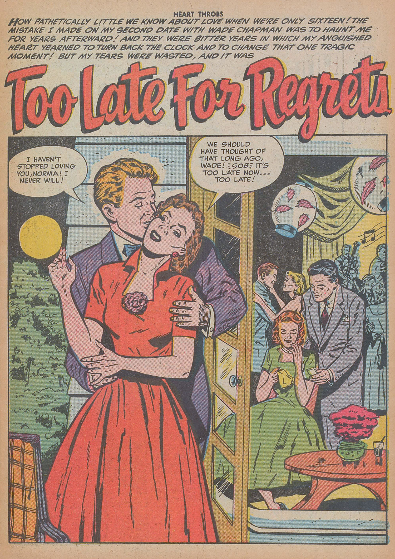 Read online Heart Throbs comic -  Issue #35 - 3