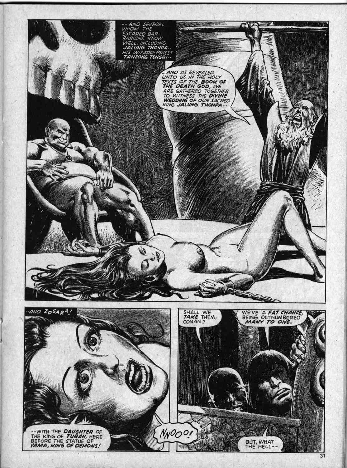 The Savage Sword Of Conan issue 59 - Page 31