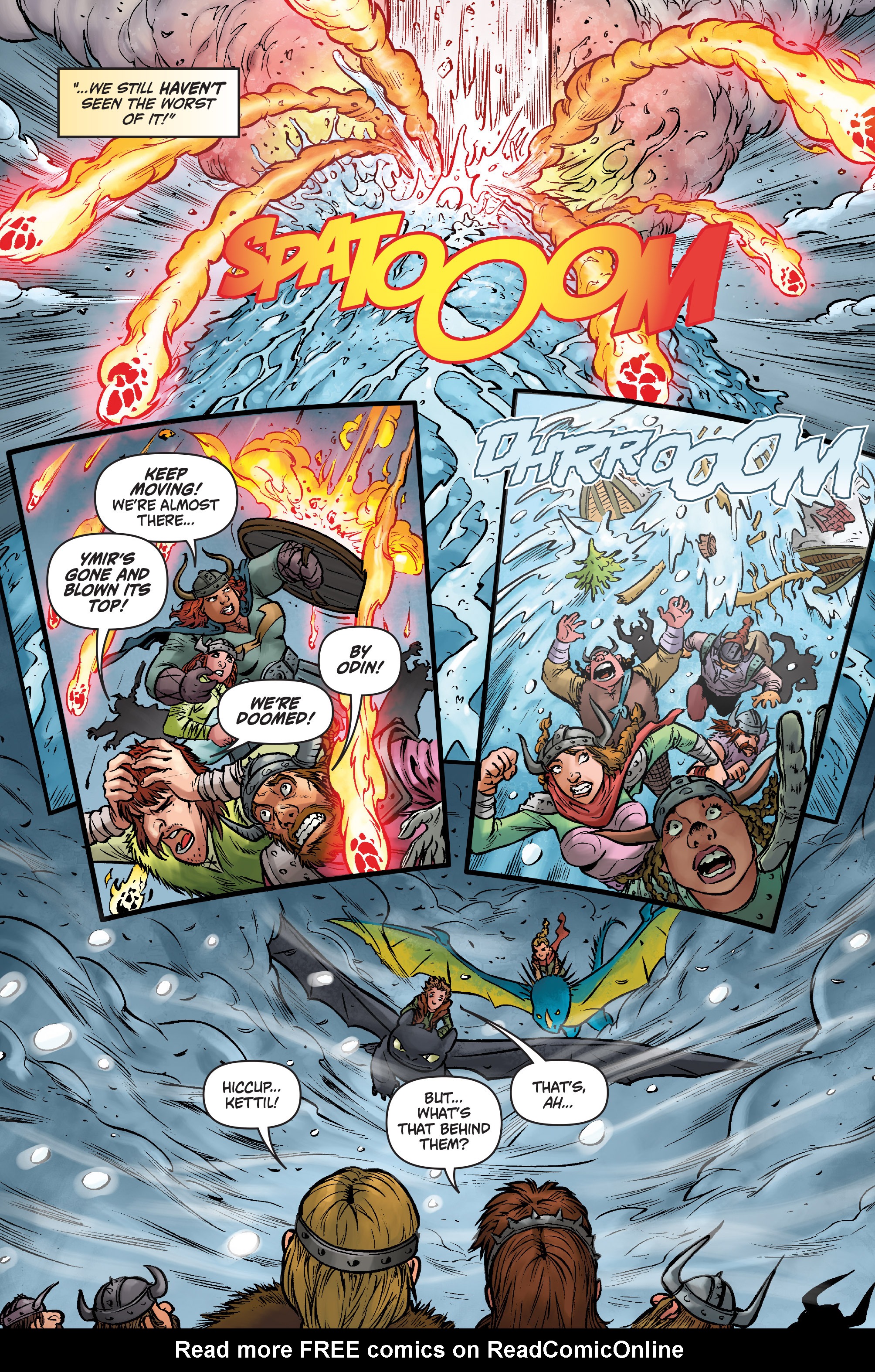 Read online DreamWorks Dragons: Defenders of Berk Collection: Fire & Ice comic -  Issue # TPB - 89
