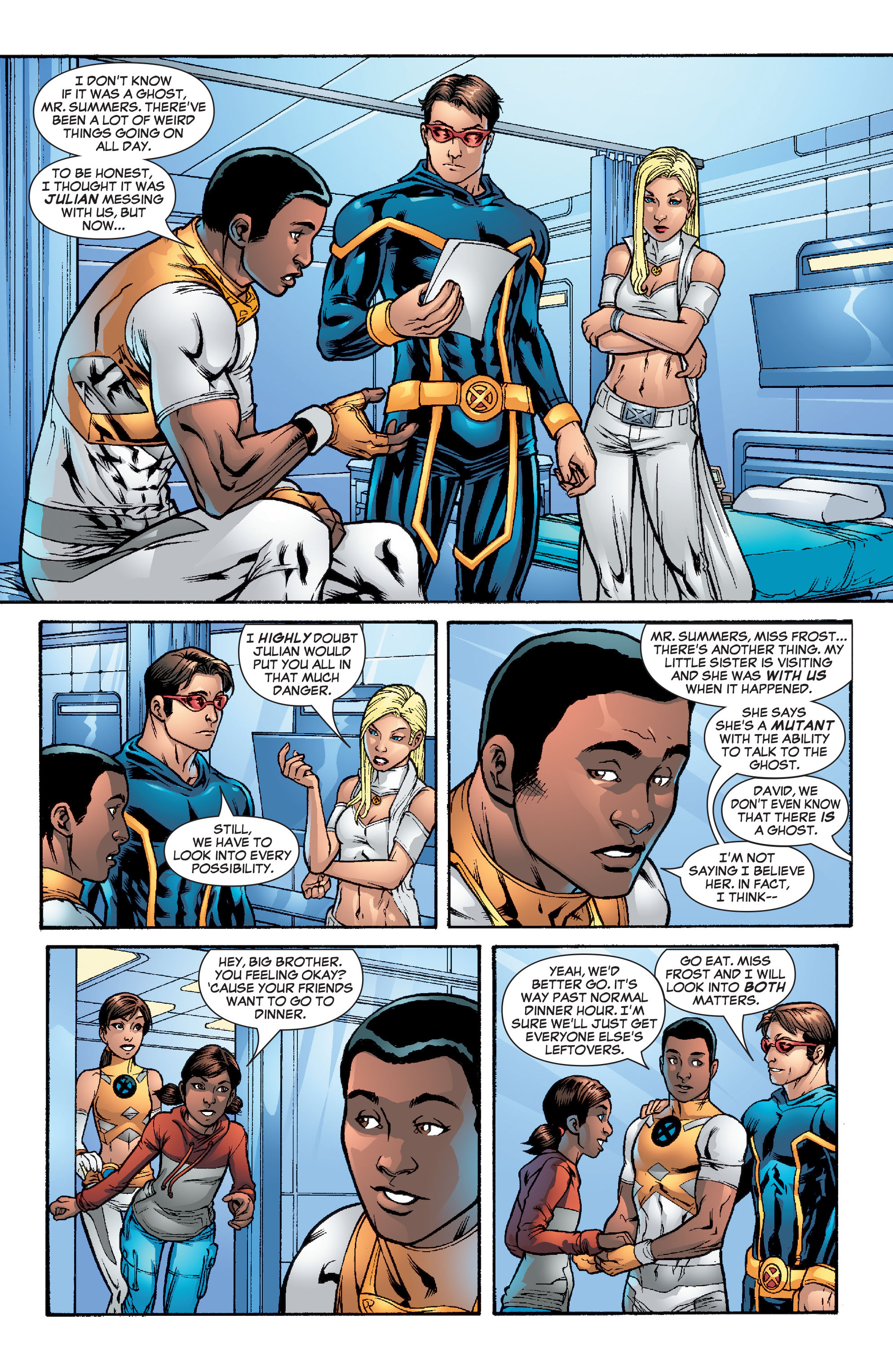 Read online New X-Men (2004) comic -  Issue #8 - 9