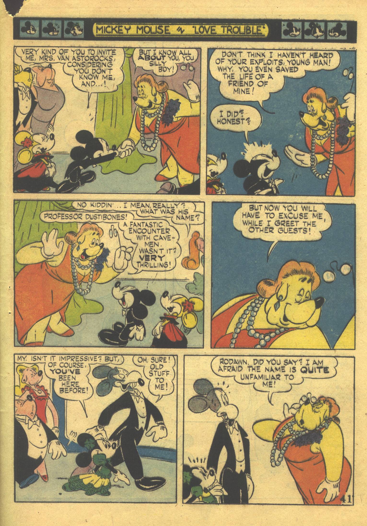 Read online Walt Disney's Comics and Stories comic -  Issue #39 - 43