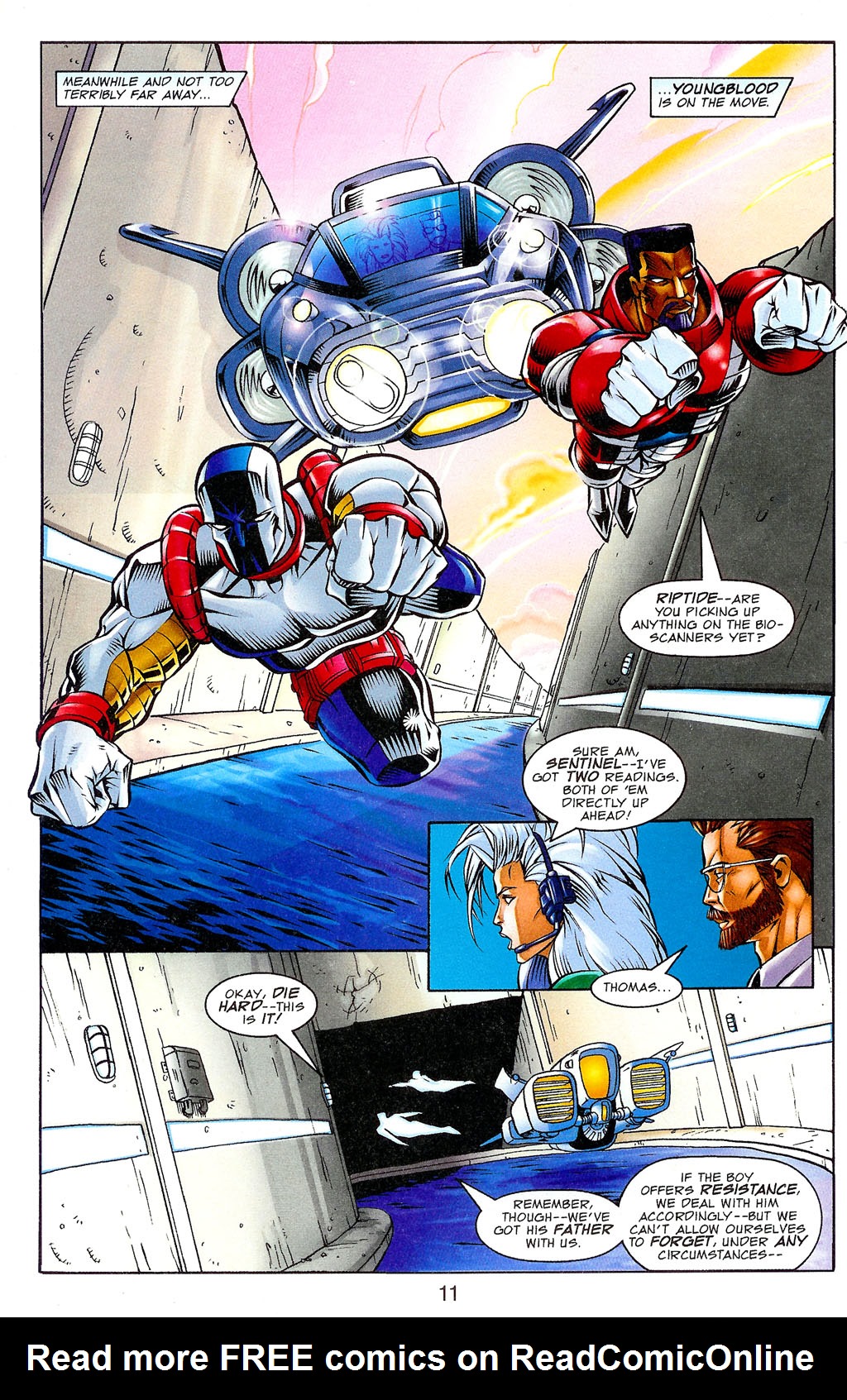 Read online Youngblood: Strikefile comic -  Issue #6 - 13