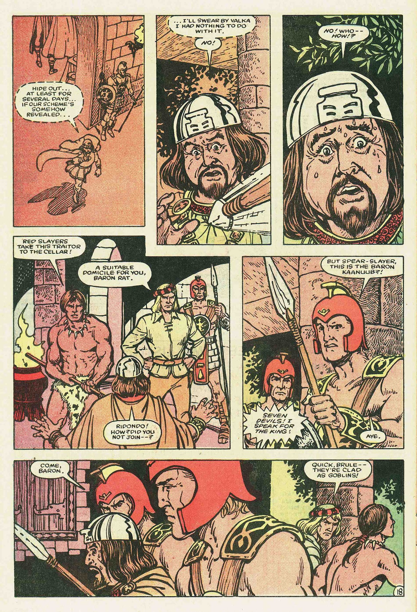 Read online Kull The Conqueror (1983) comic -  Issue #7 - 19