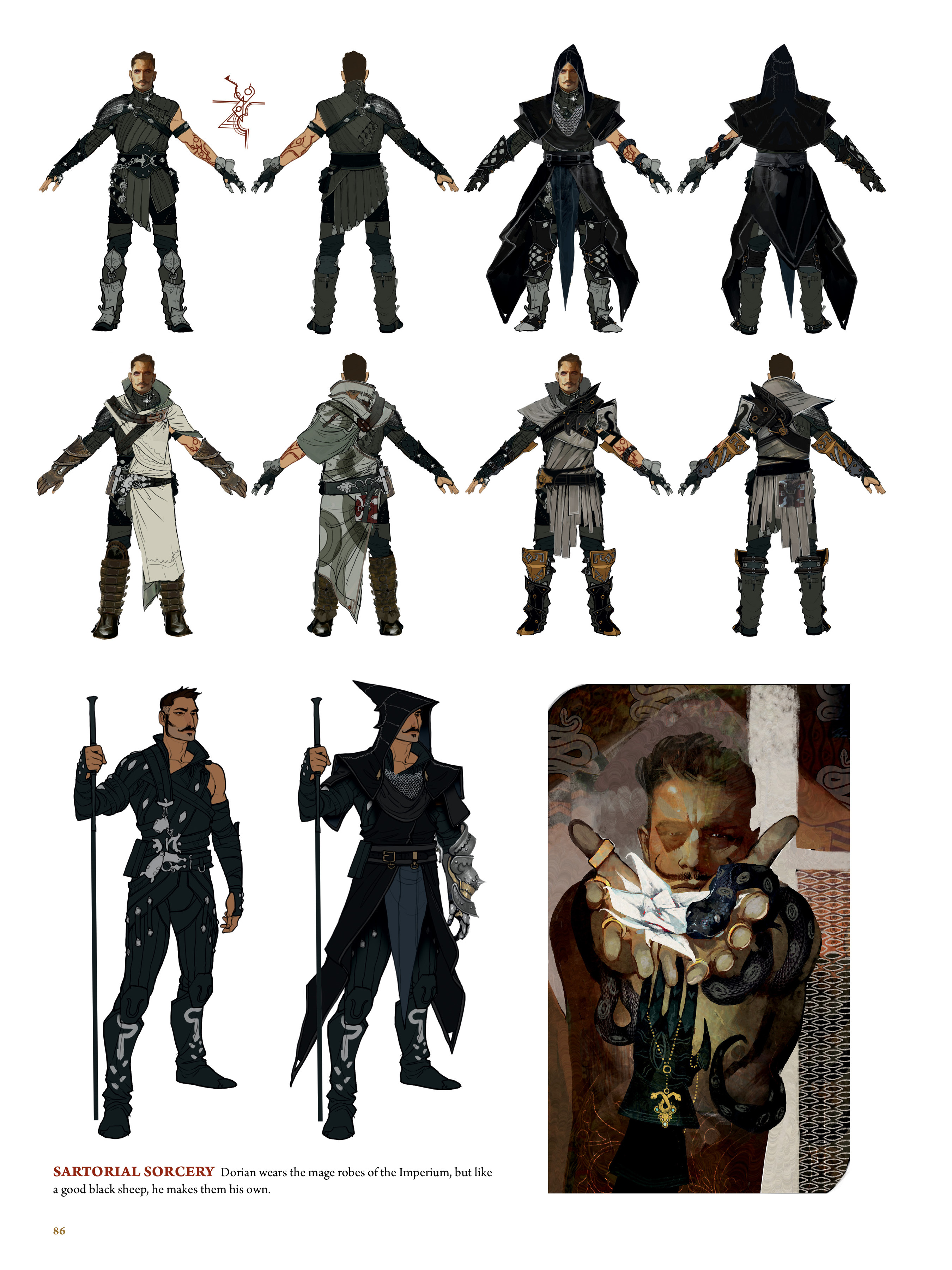 Read online The Art of Dragon Age: Inquisition comic -  Issue # TPB (Part 1) - 78