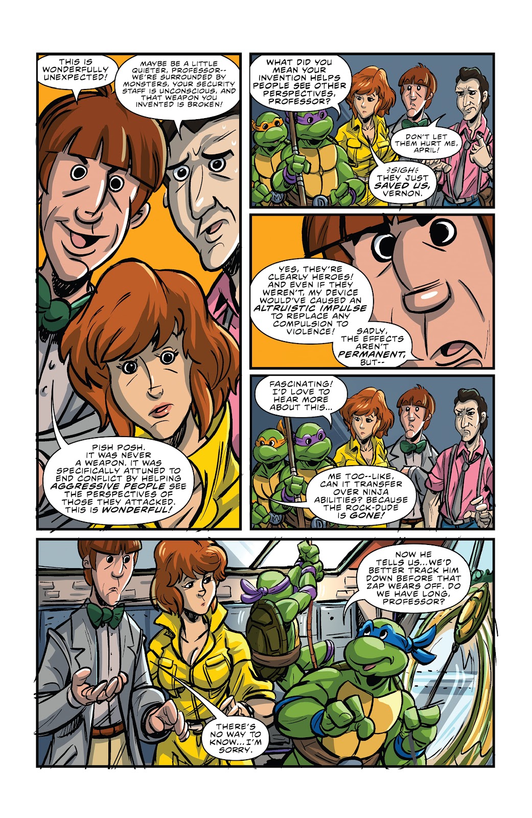 Teenage Mutant Ninja Turtles: Saturday Morning Adventures issue 2 - Page 14