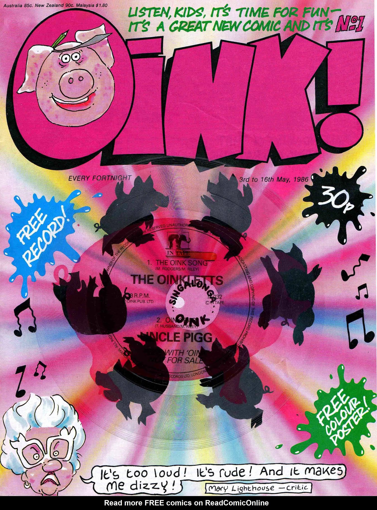 Read online Oink! comic -  Issue #1 - 1