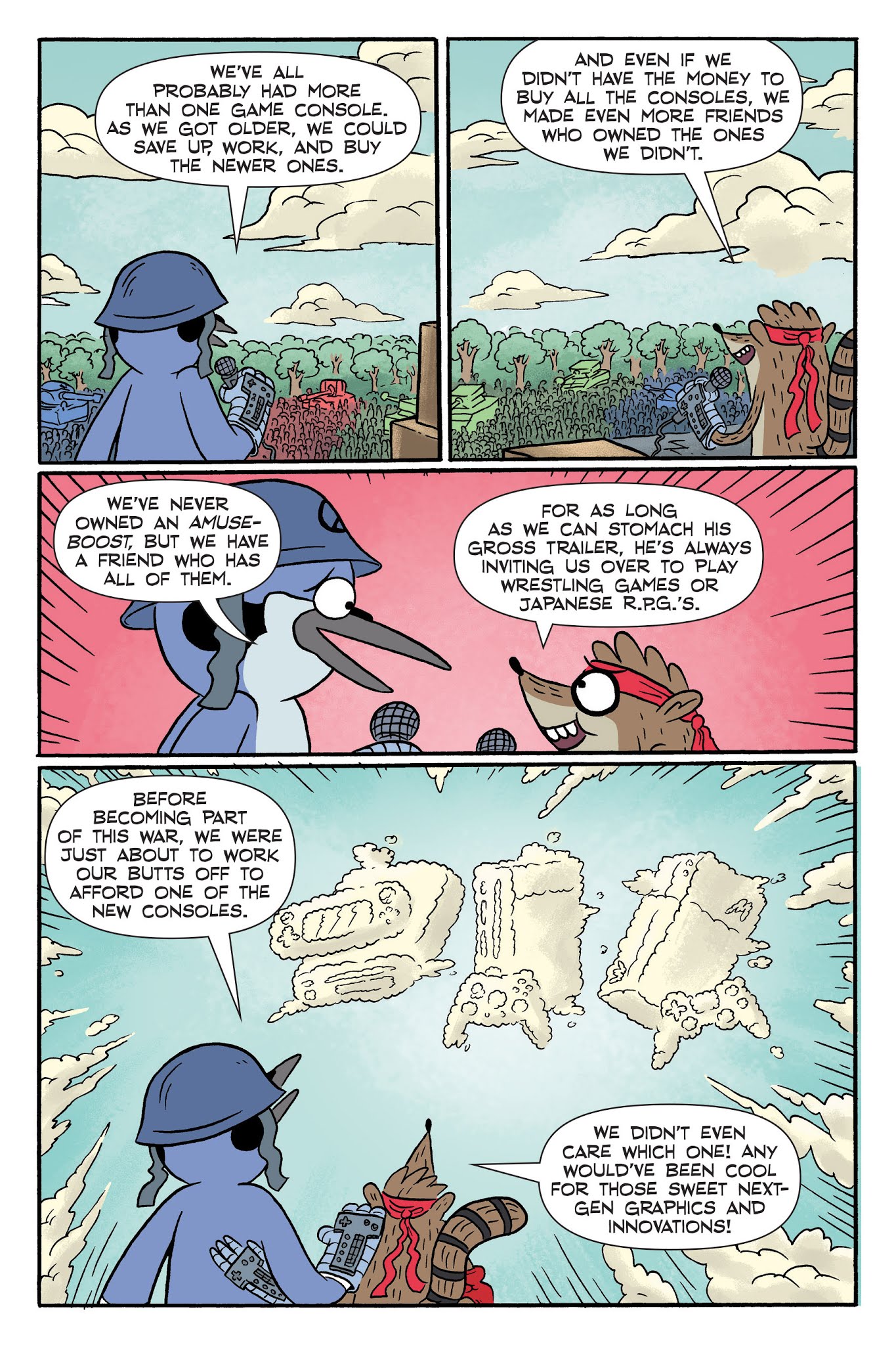 Read online Regular Show: A Clash of Consoles comic -  Issue # TPB (Part 2) - 38