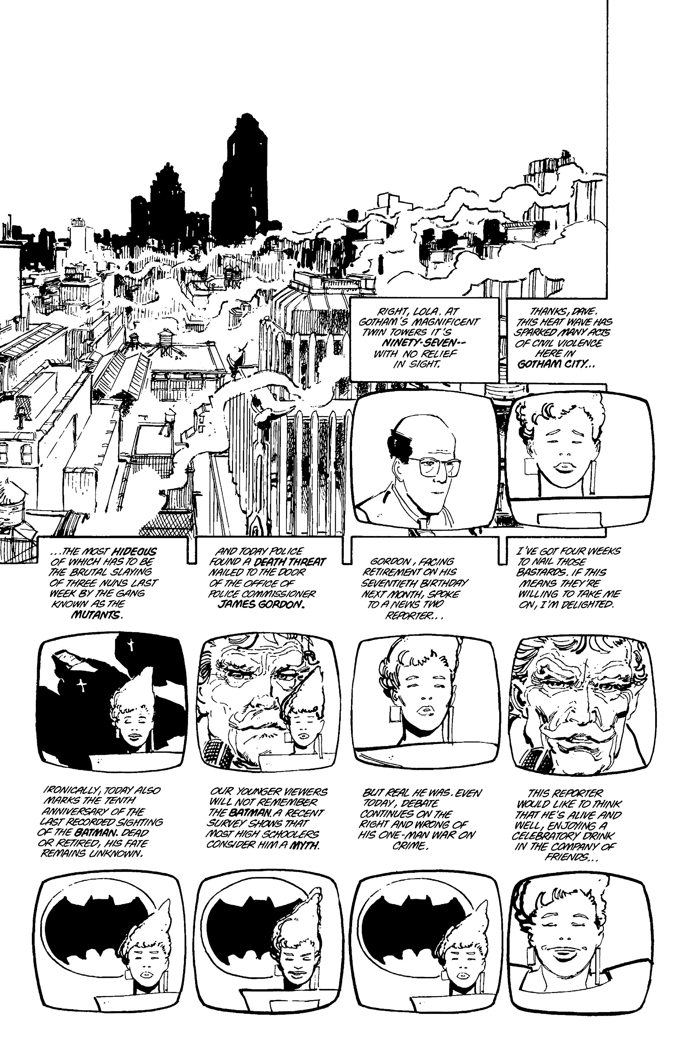 Read online Batman Noir: The Dark Knight Returns comic -  Issue # TPB (Part 1) - 10