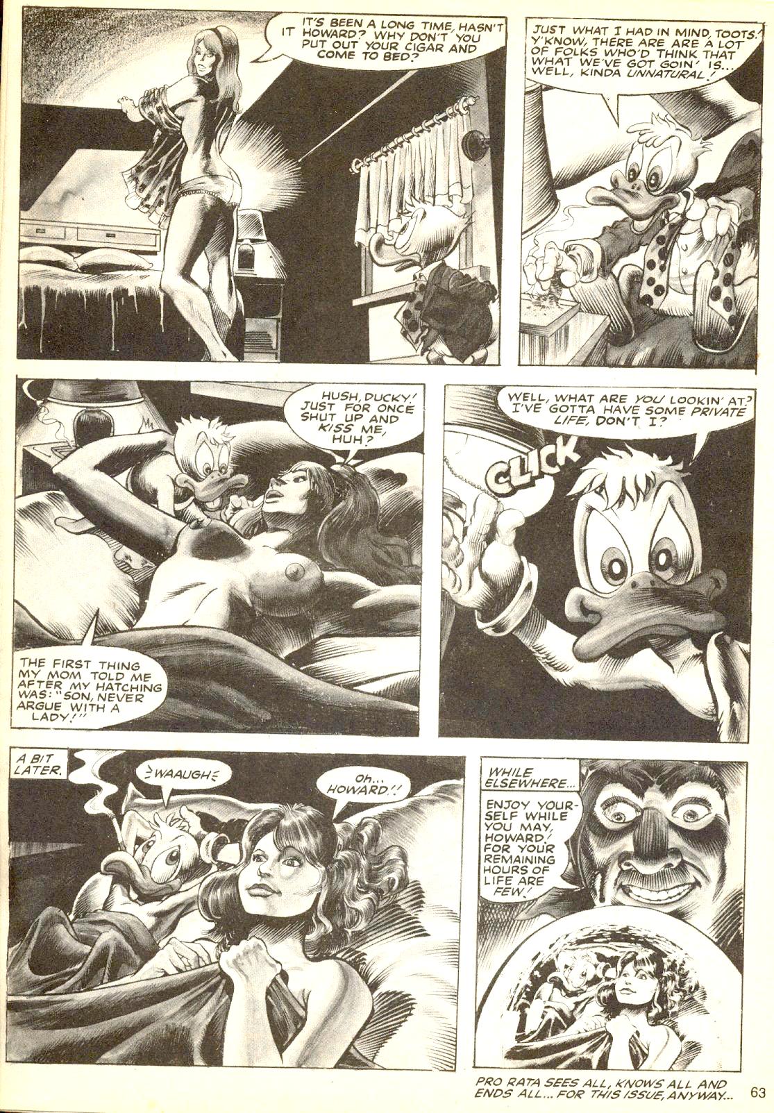 Read online Howard the Duck (1979) comic -  Issue #1 - 63