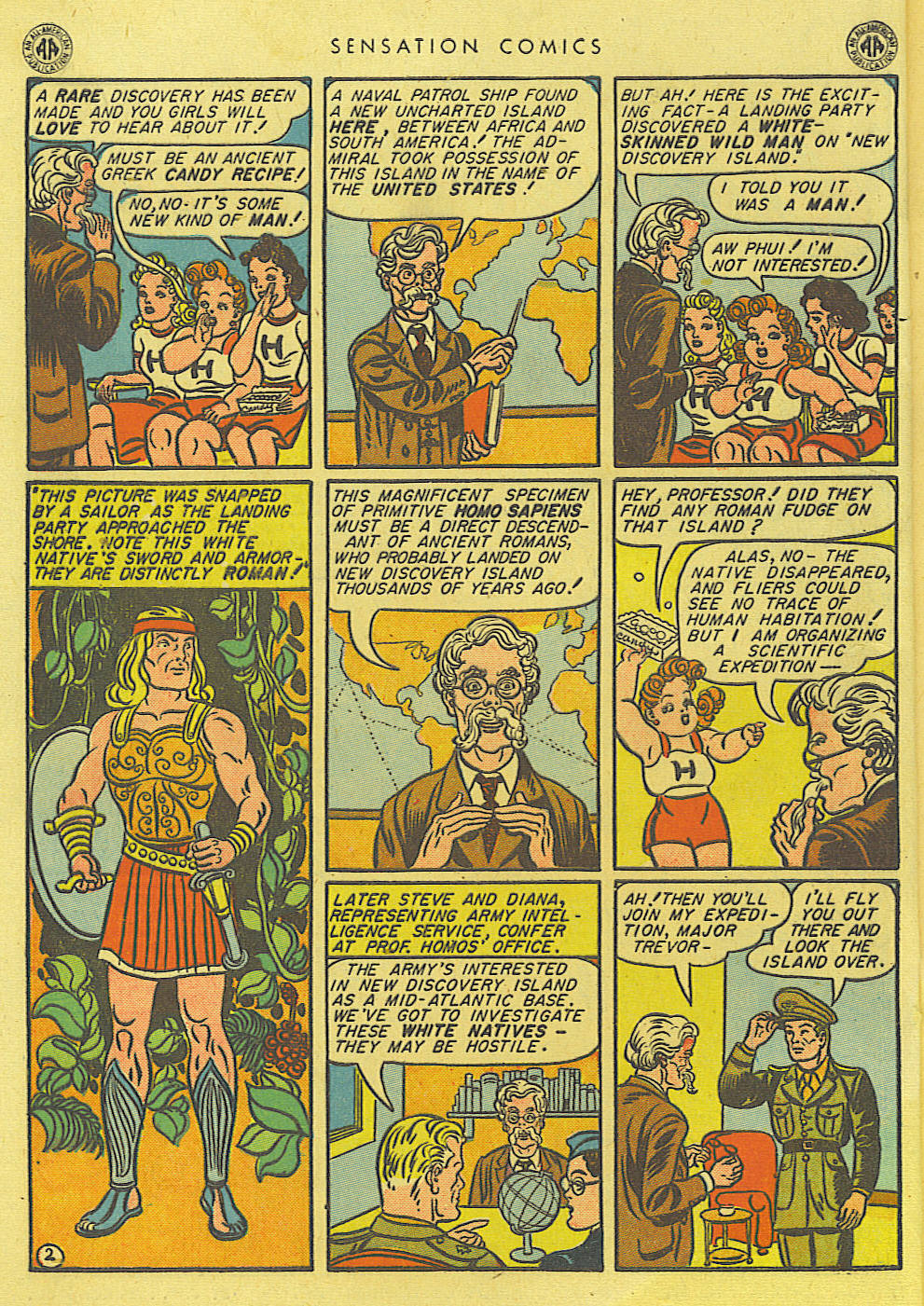 Read online Sensation (Mystery) Comics comic -  Issue #39 - 4